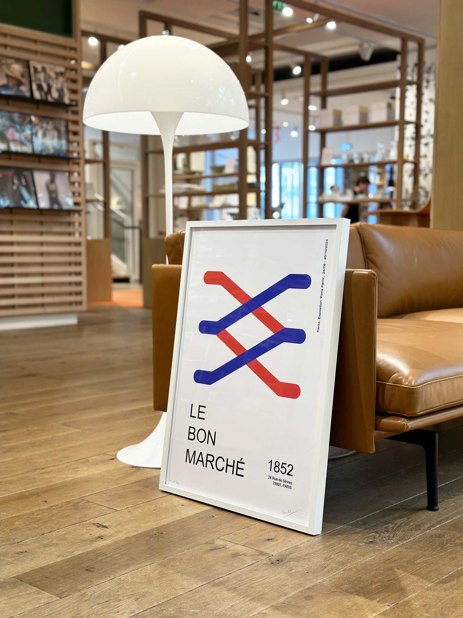 Affiche Le Bon Marché - Paris