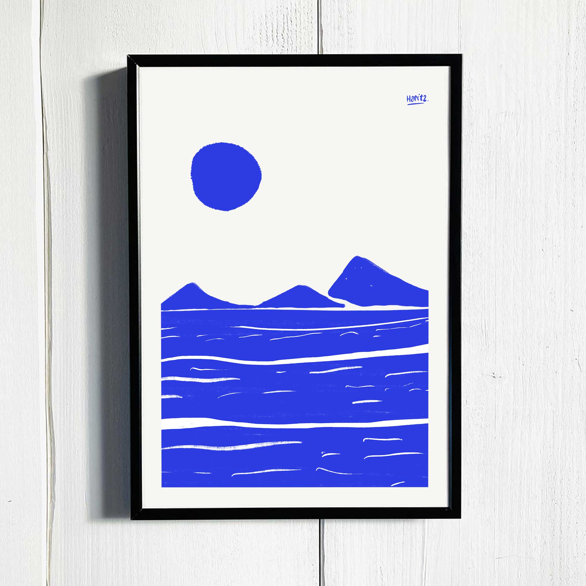 Affiche Blue Paradise