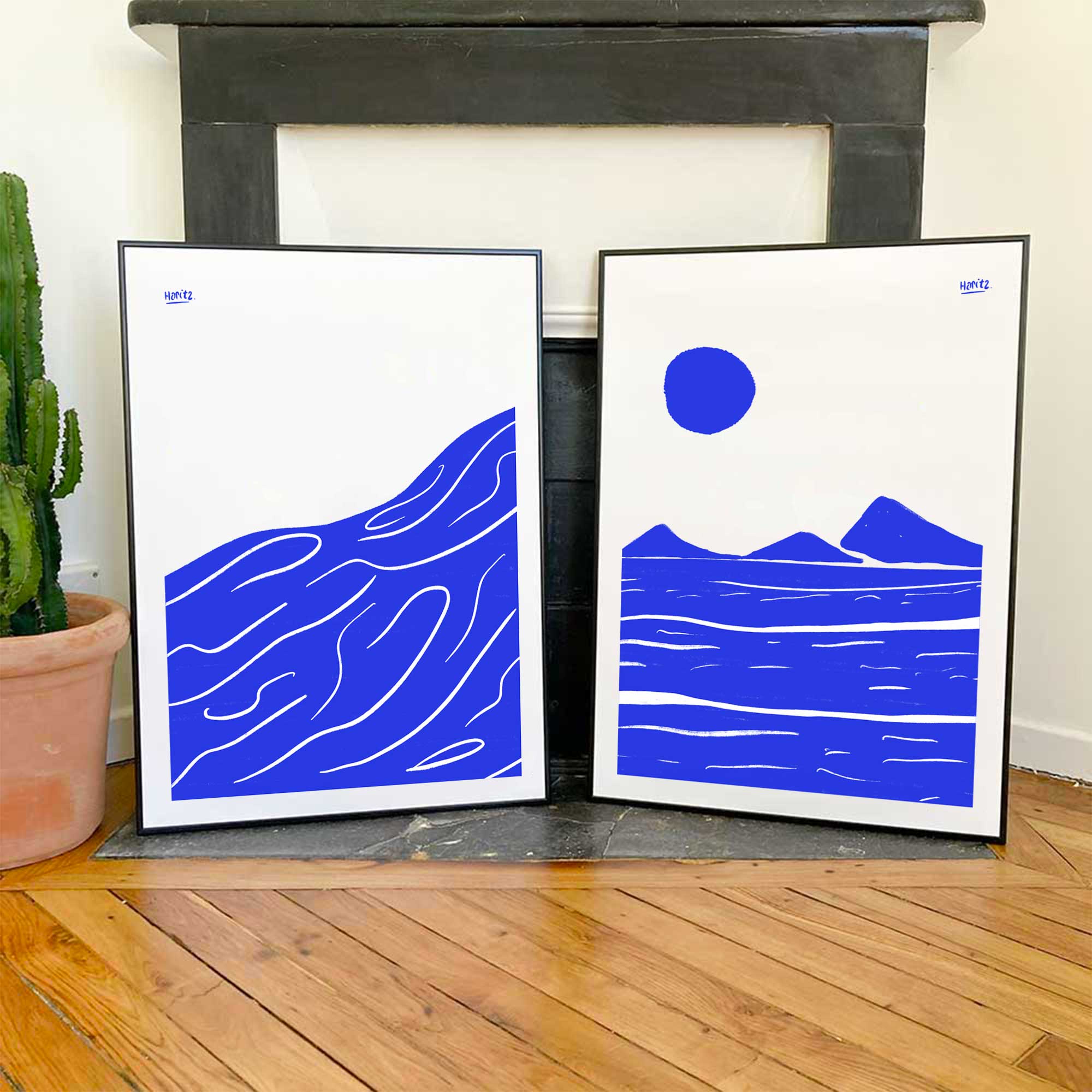 Affiche Blue Paradise