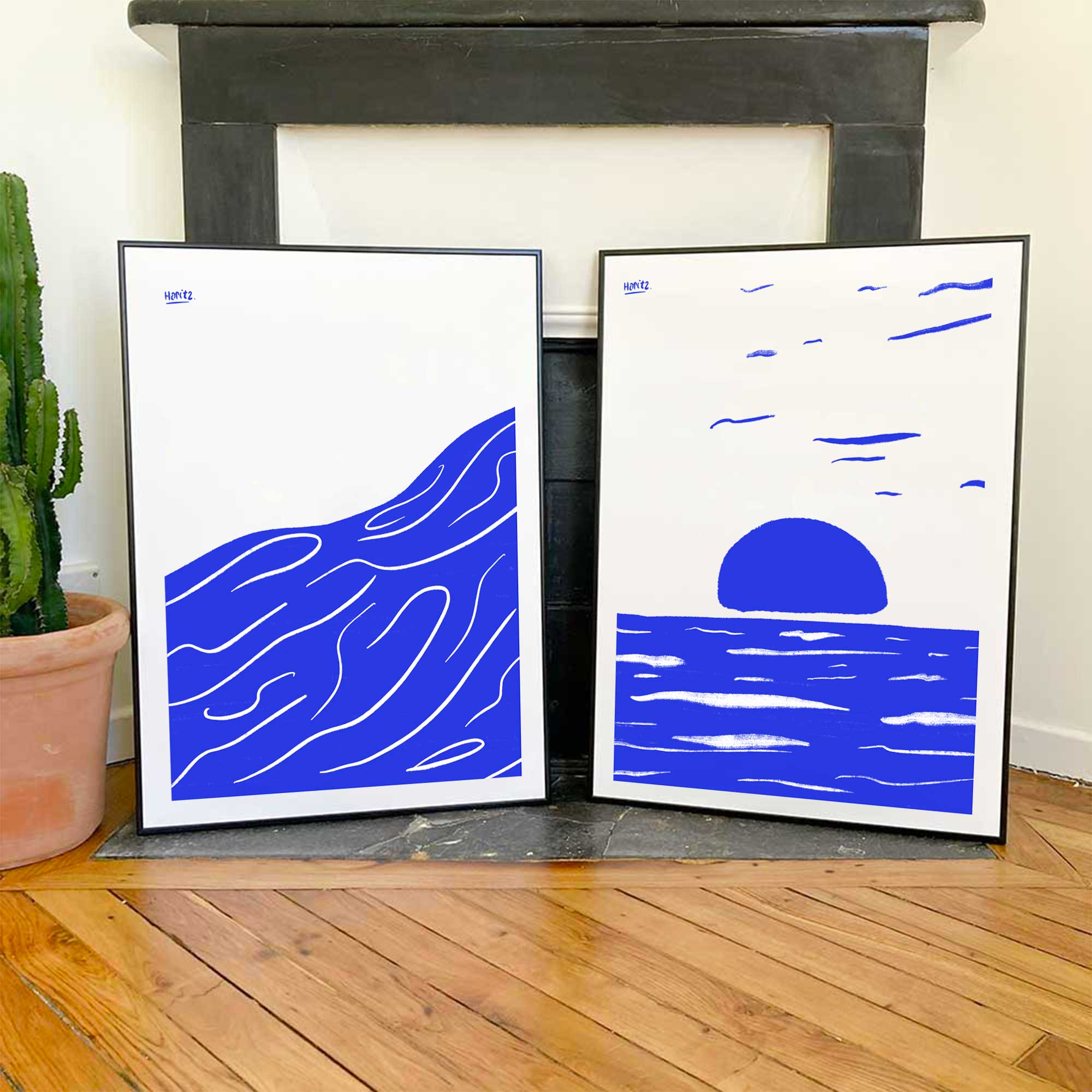 Affiche Blue Sunrise