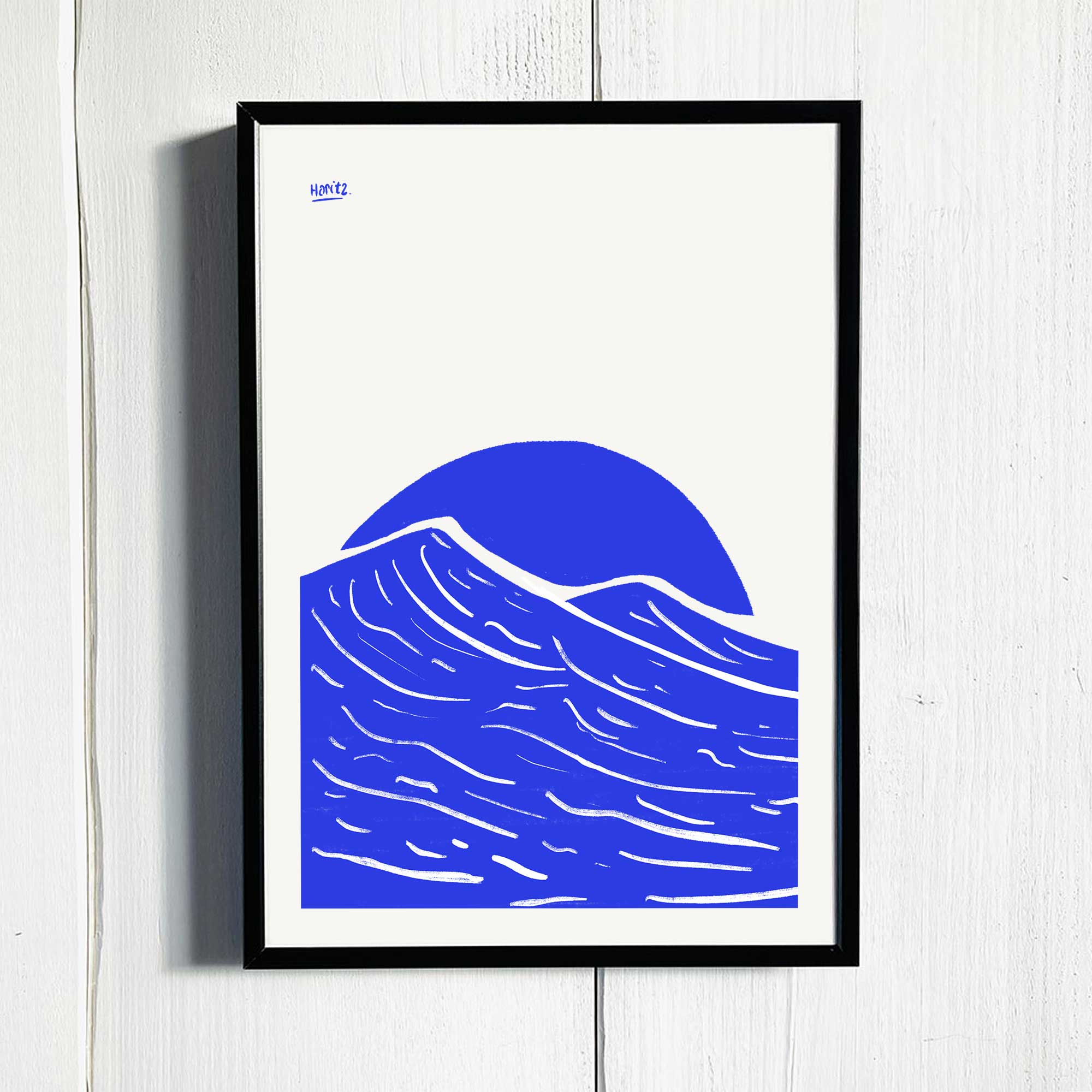 Affiche Blue Waves
