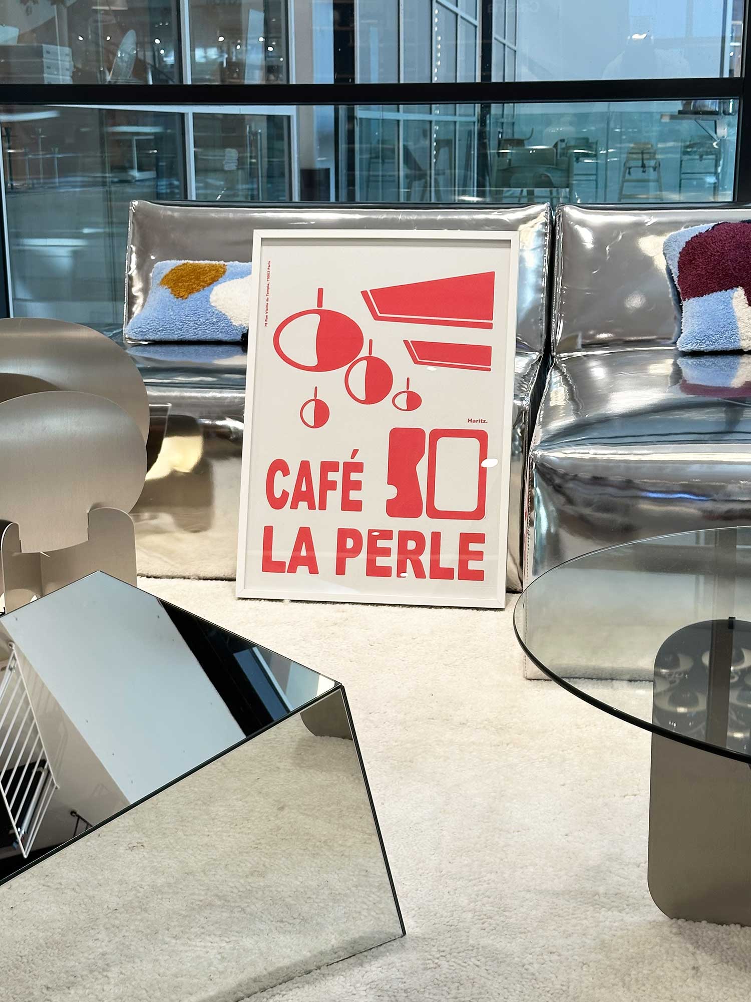Affiche Café La Perle