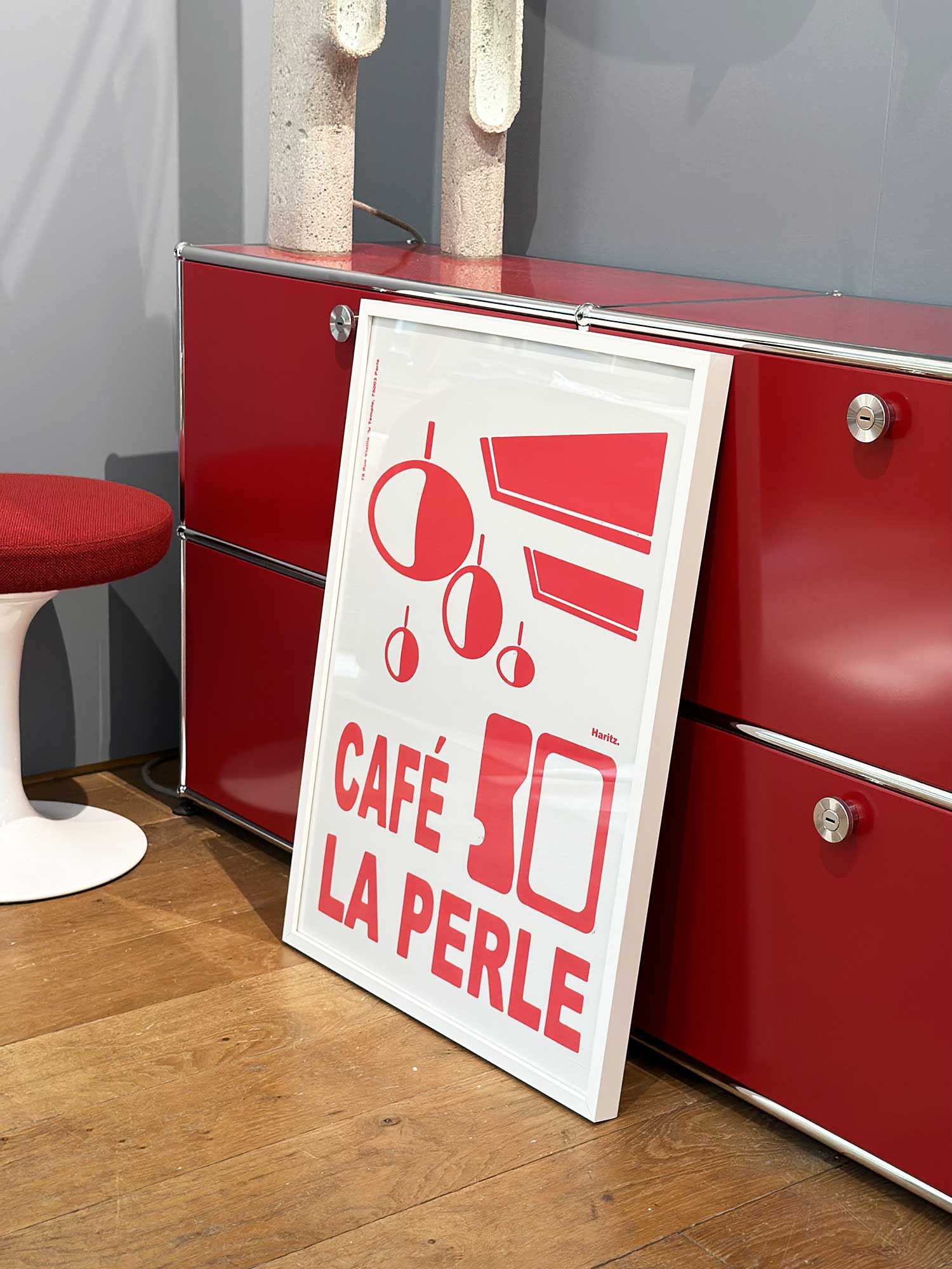 Affiche Café La Perle