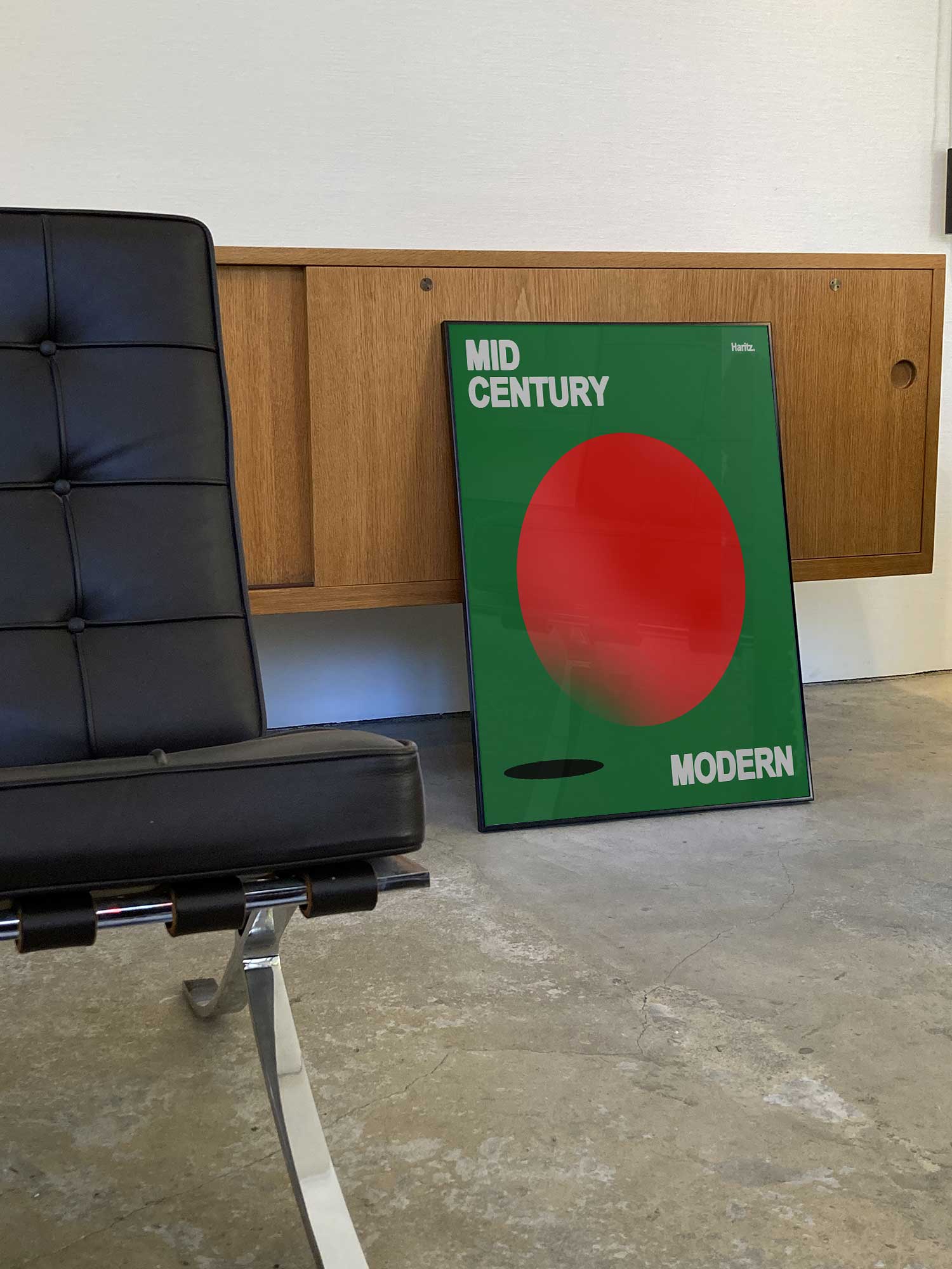 Affiche Mid Century Modern