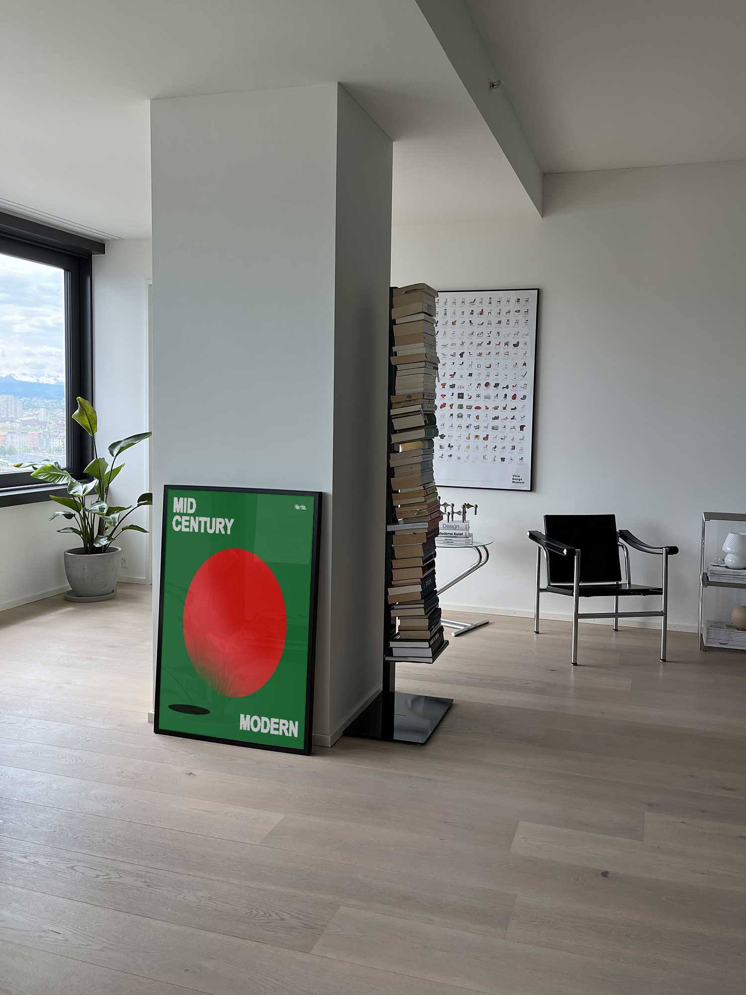 Affiche Mid Century Modern