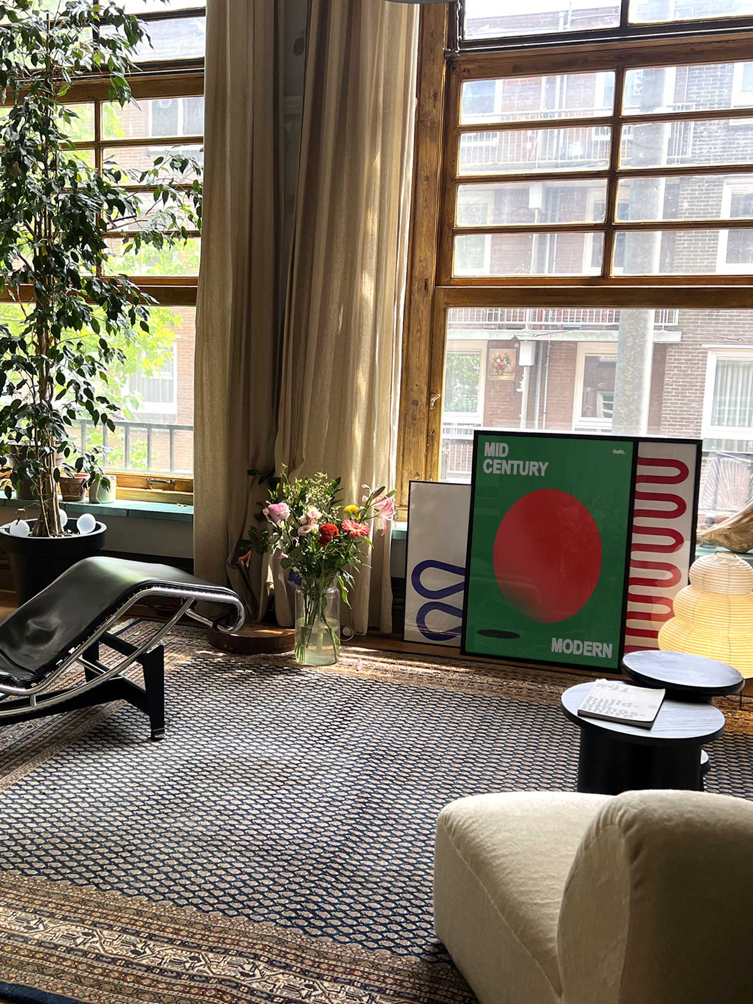 Affiche Mid Century Modern