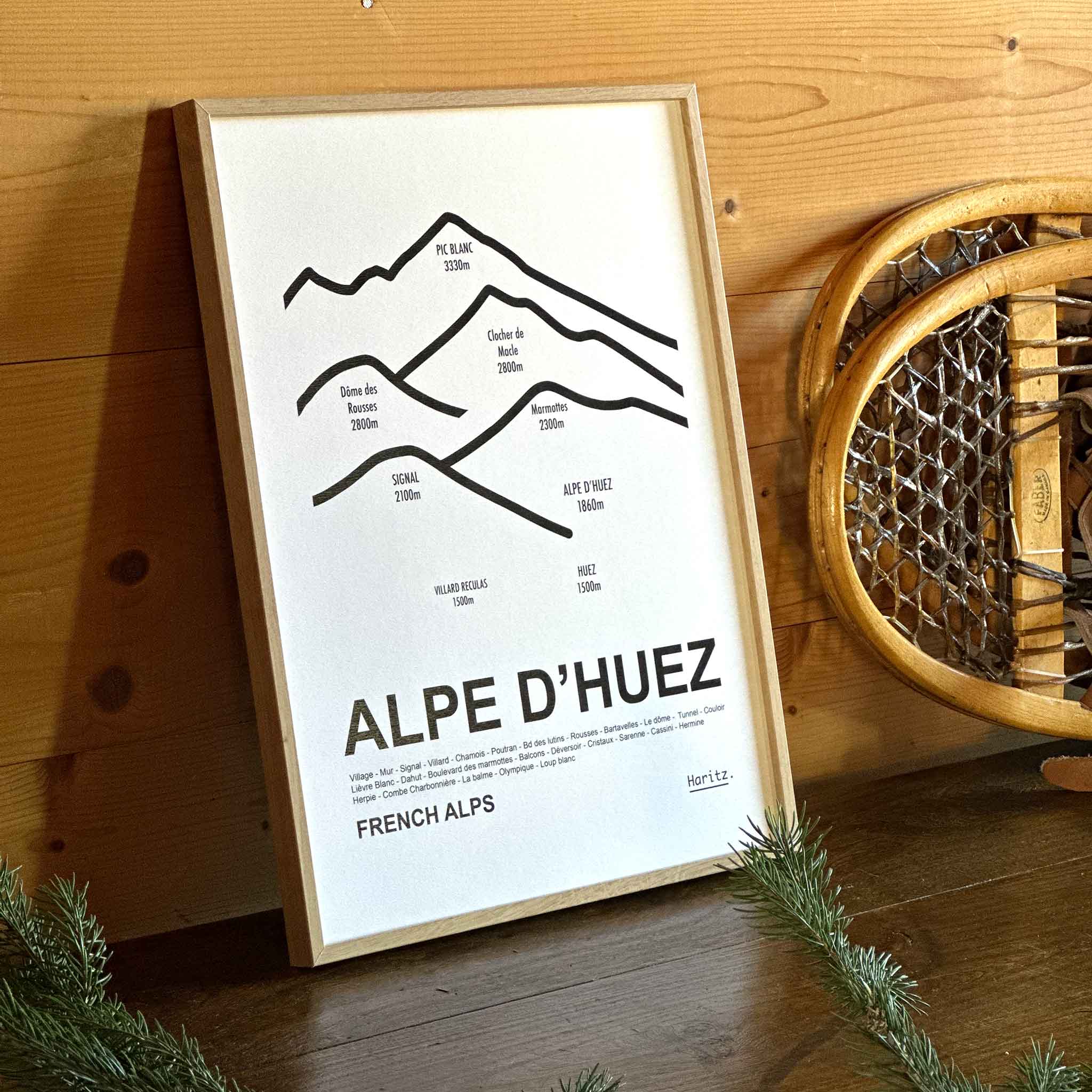 Affiche ALPE D'HUEZ