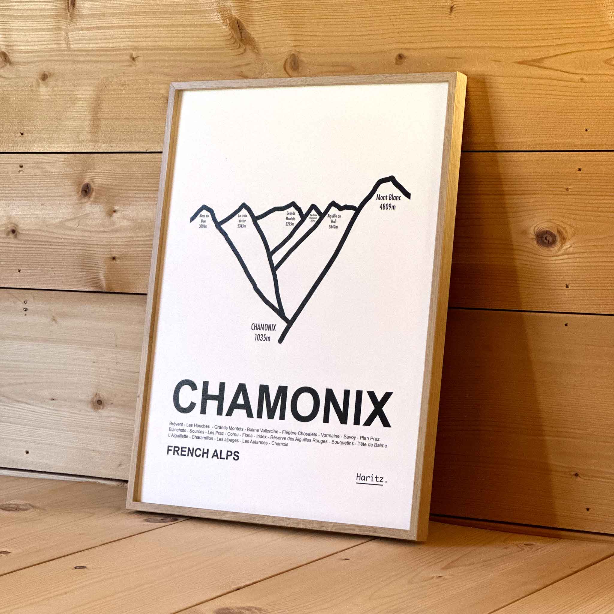 Affiche CHAMONIX