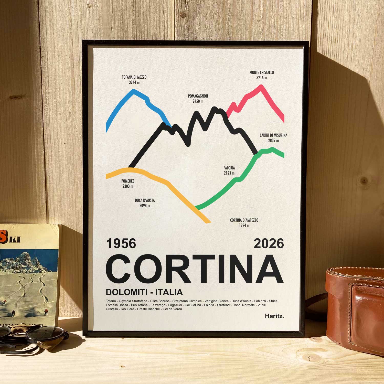 Affiche Cortina 1956-2026