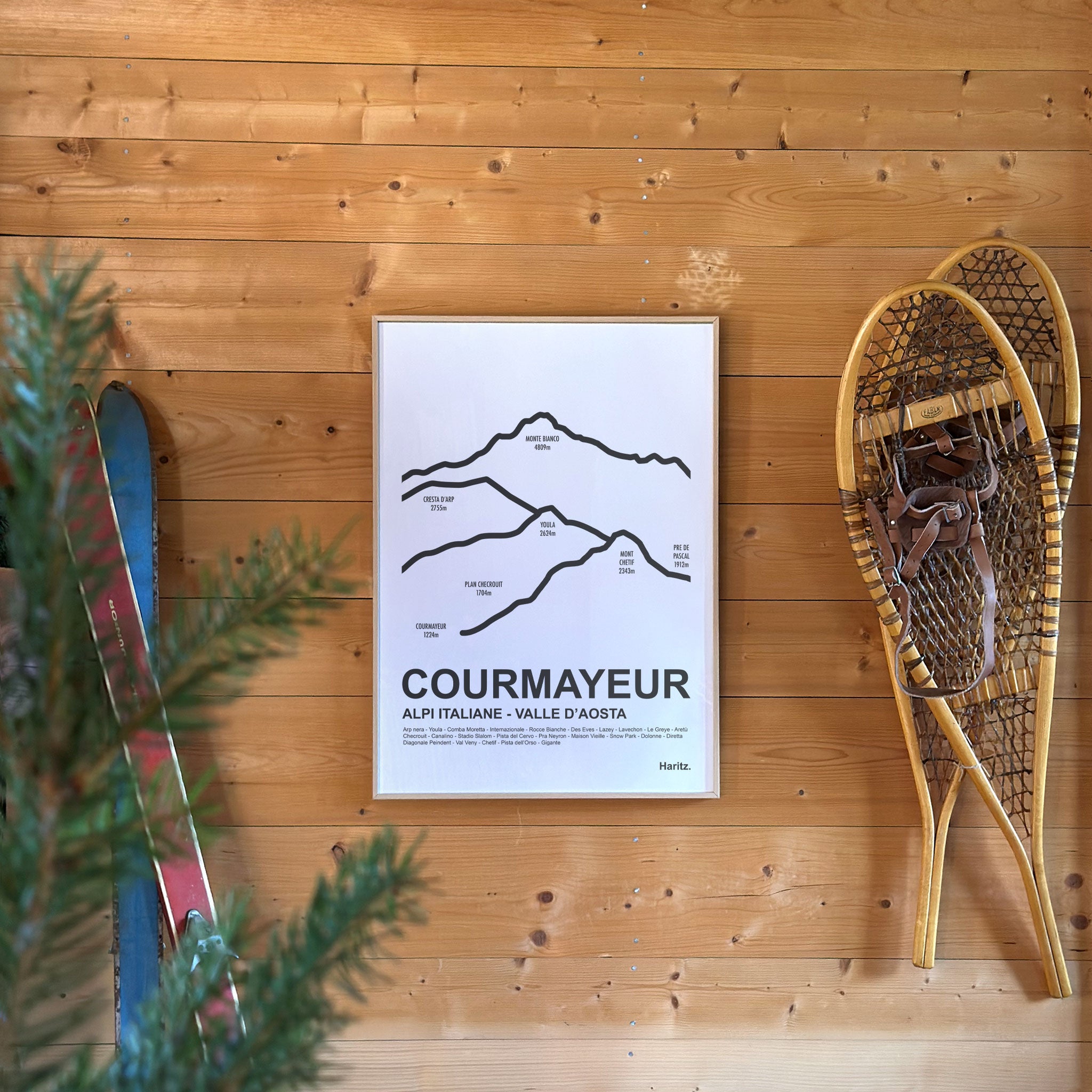 Affiche Courmayeur