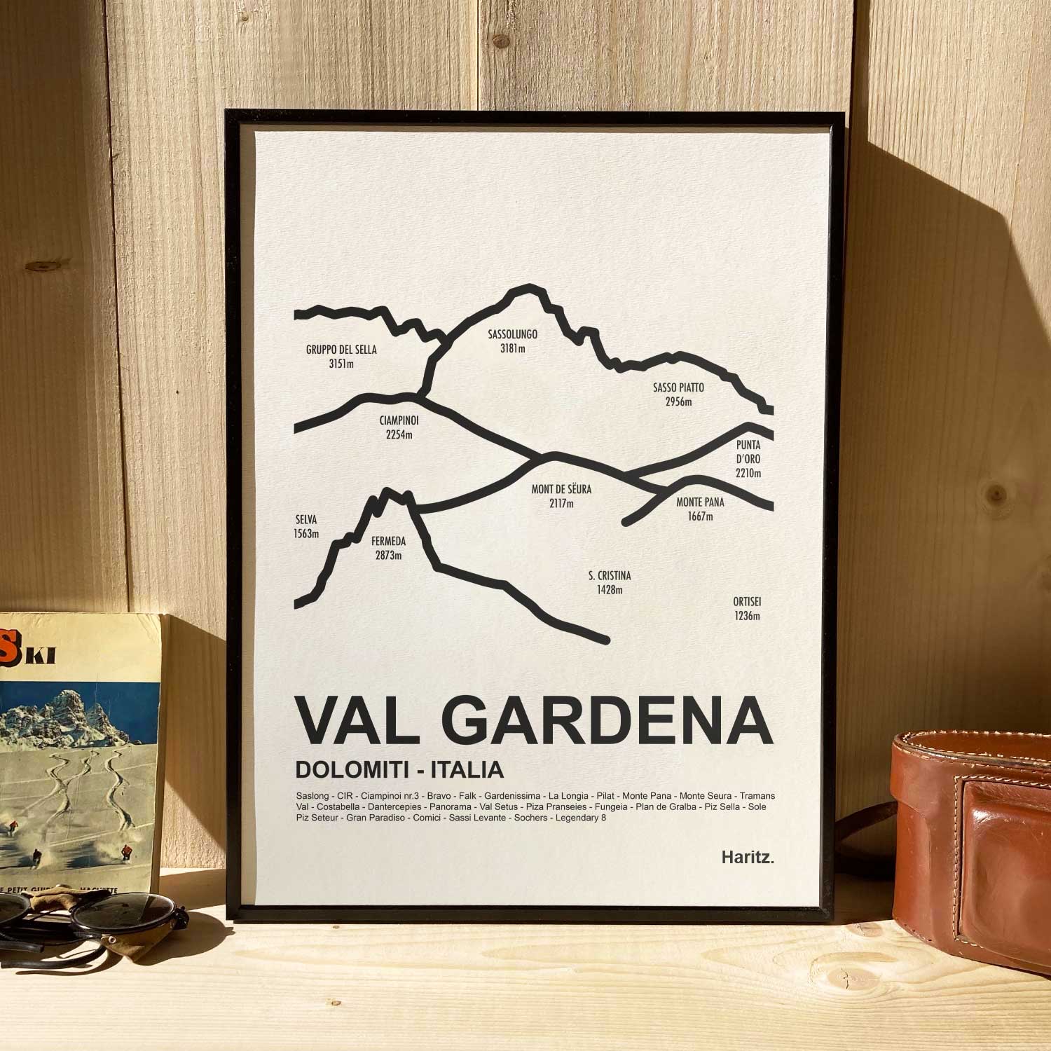 Affiche Val Gardena