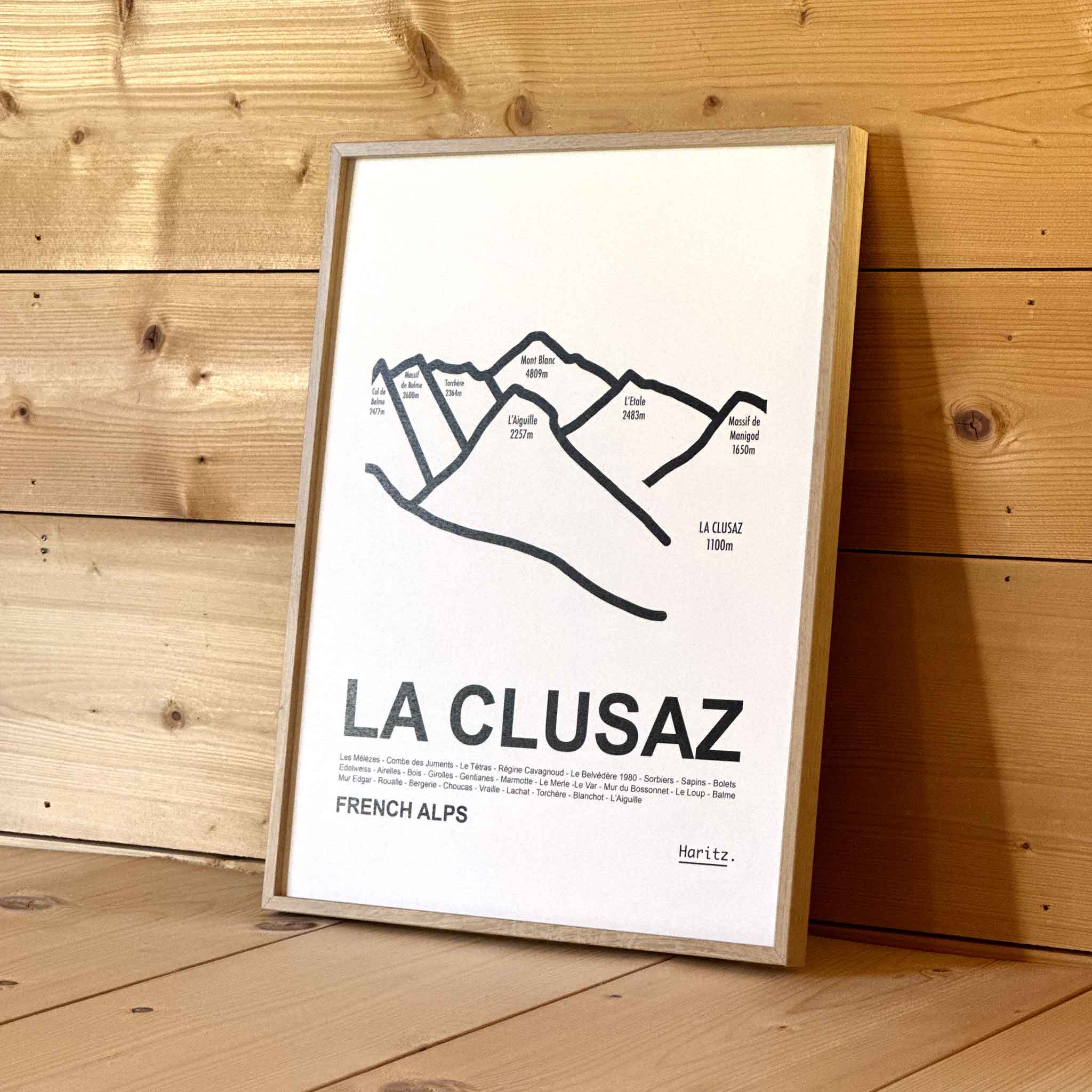 Affiche LA CLUSAZ