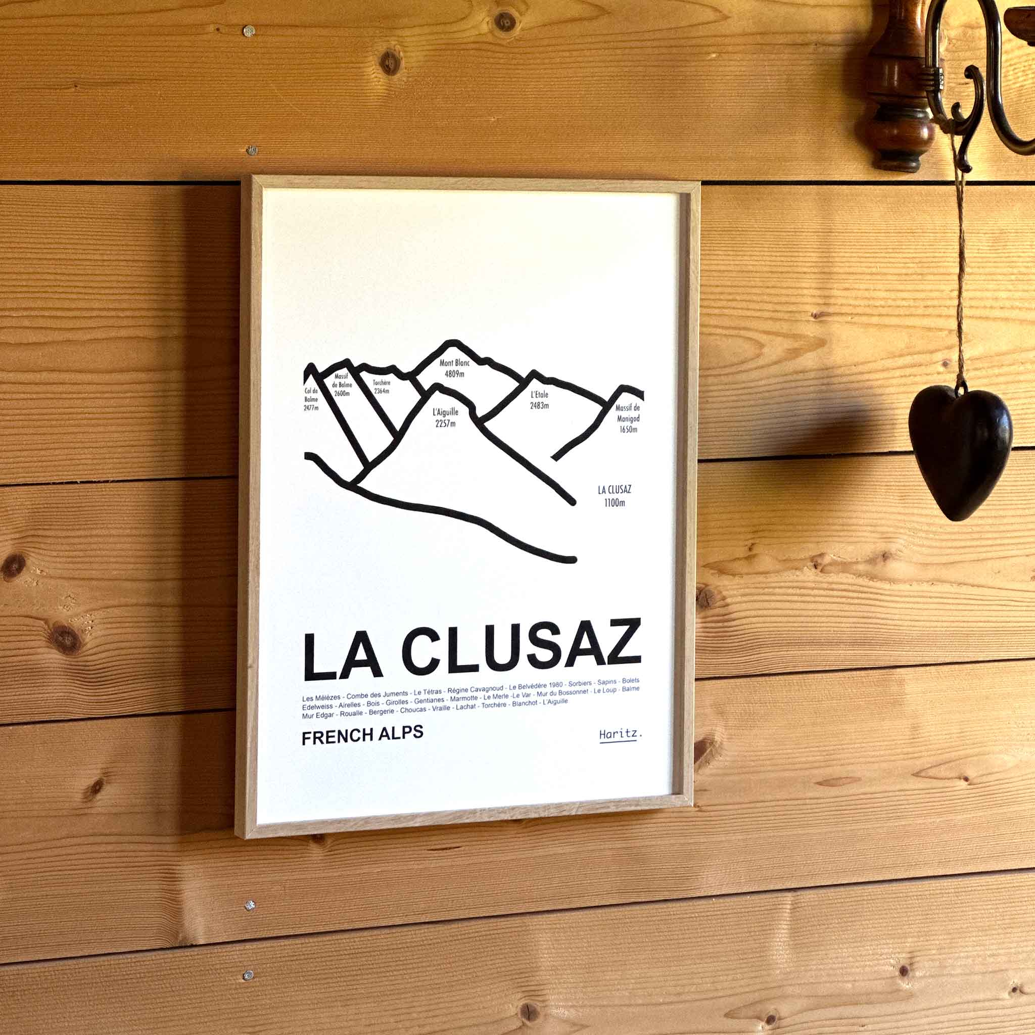 Affiche LA CLUSAZ