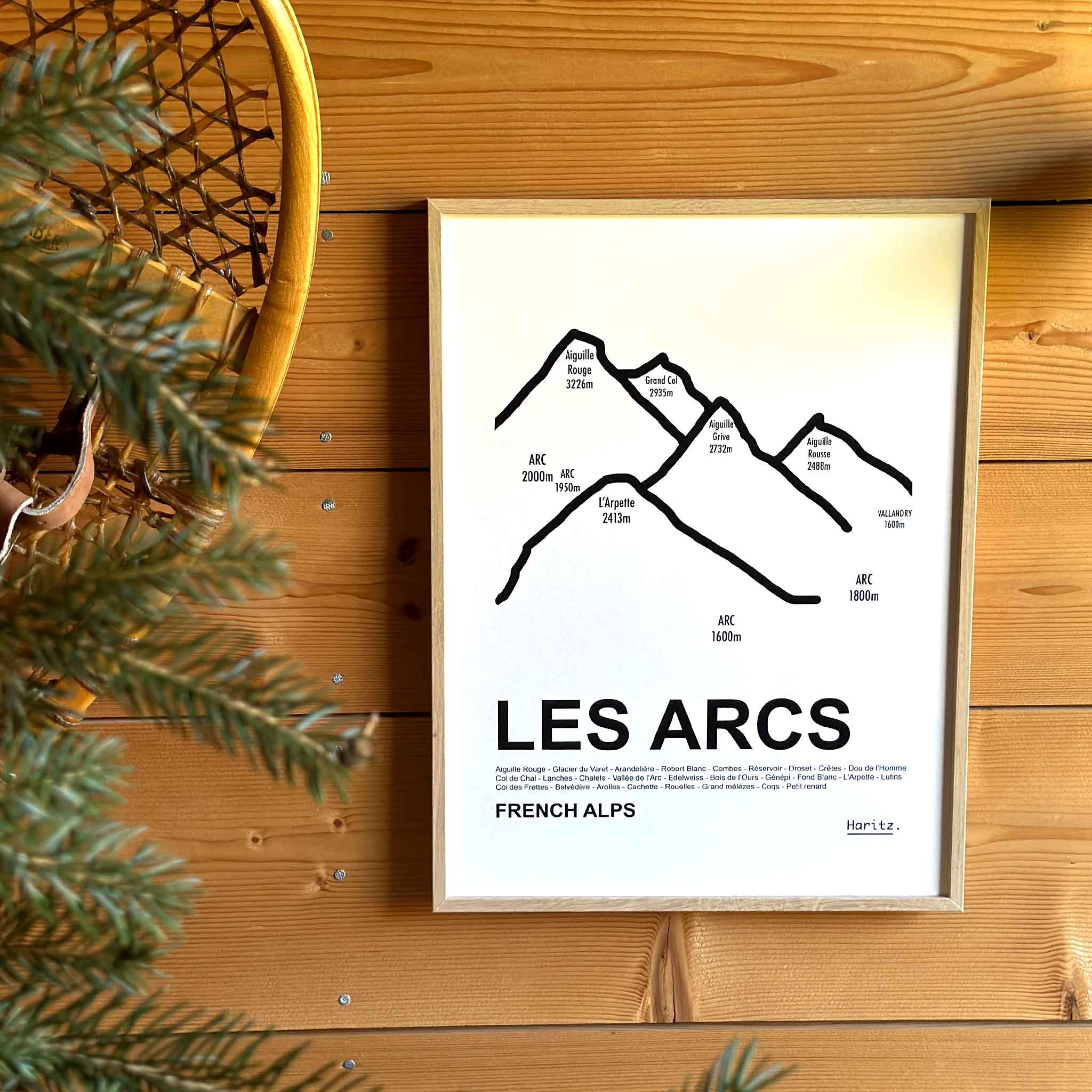 Affiche LES ARCS