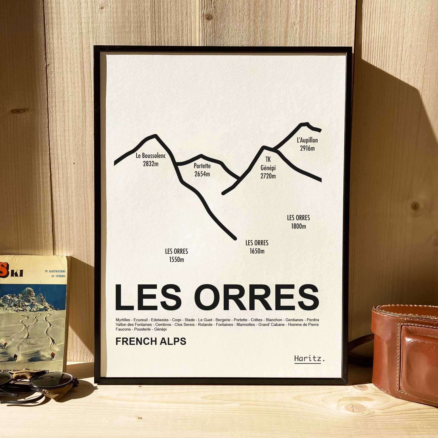 Affiche LES ORRES
