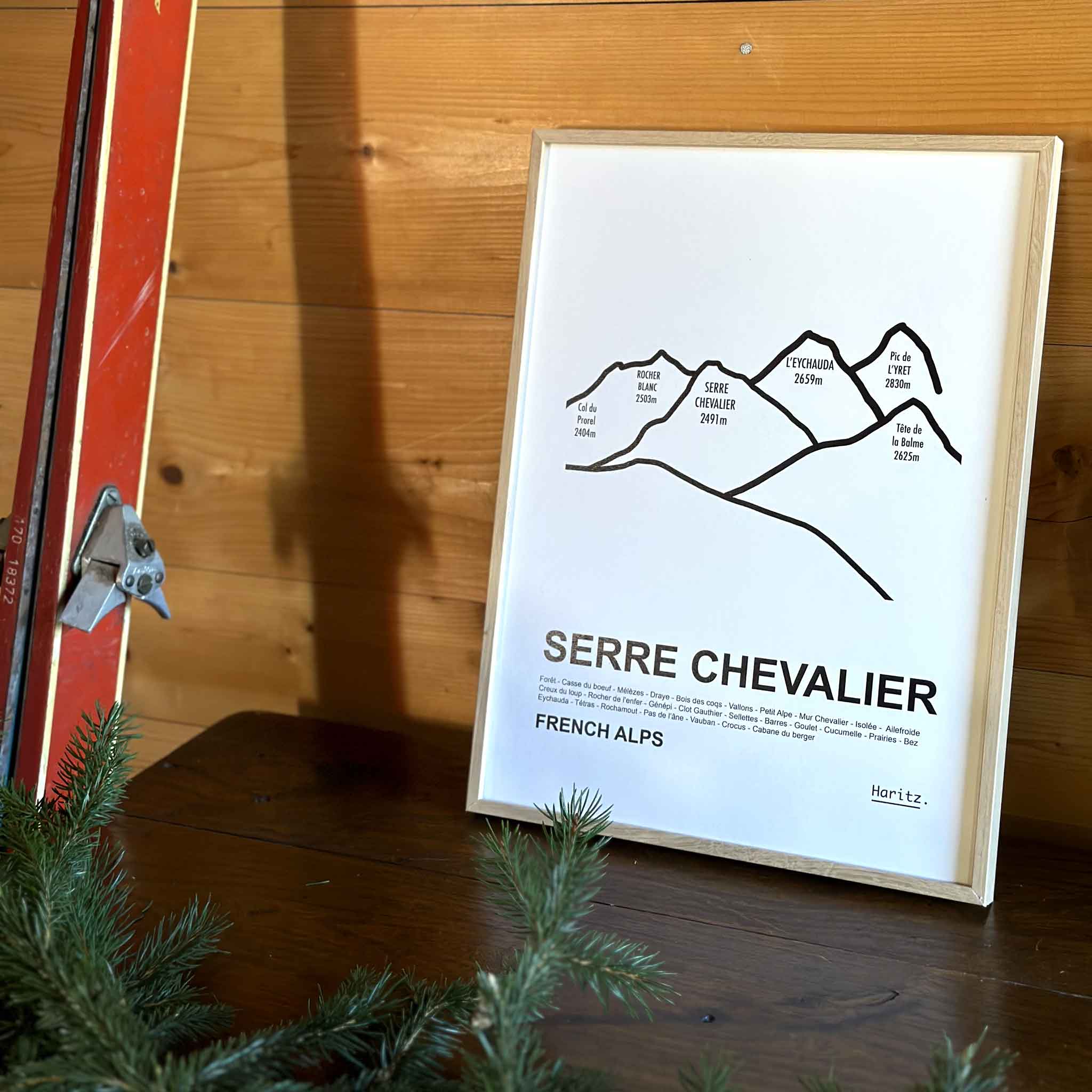 Affiche SERRE CHEVALIER
