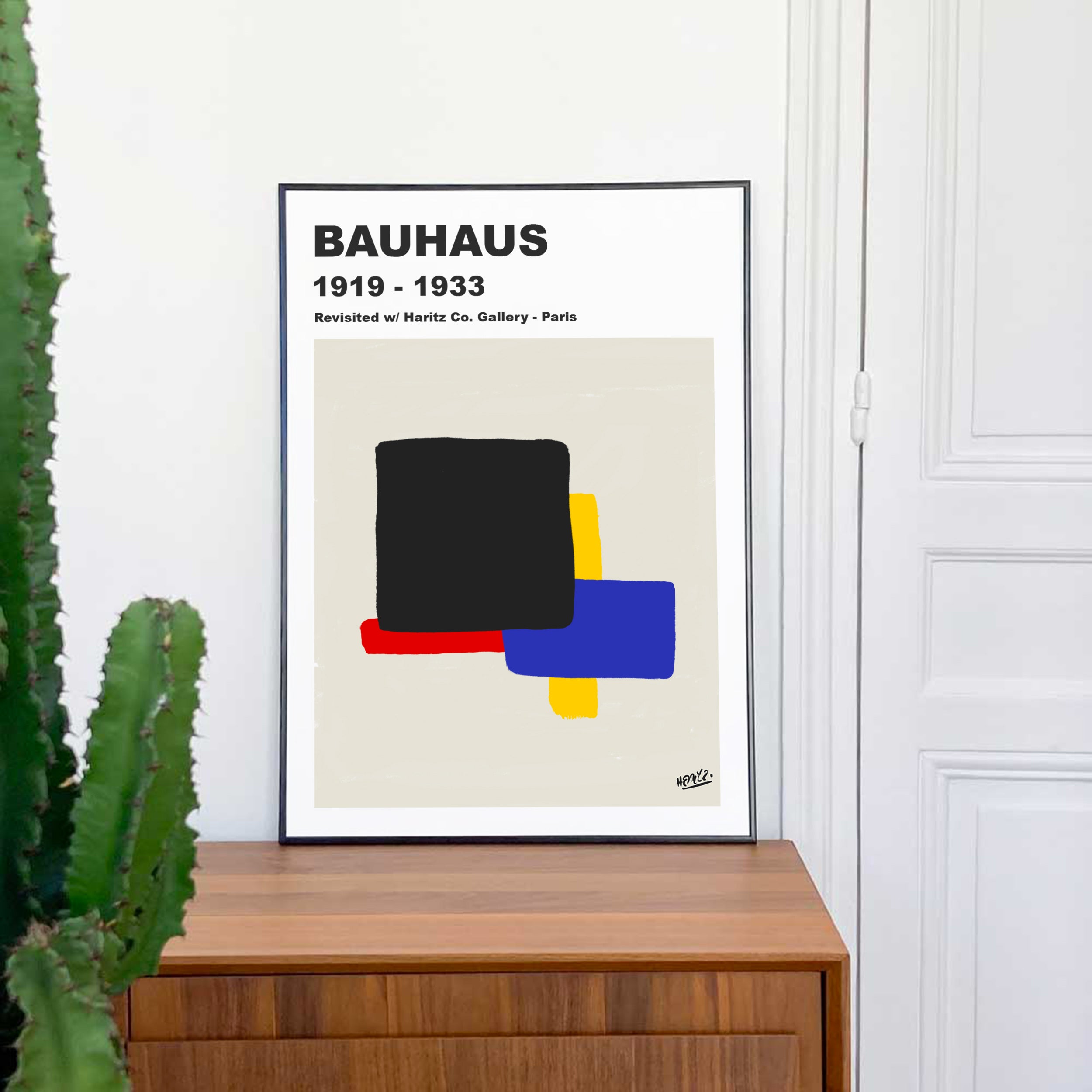 Affiche BAUHAUS - 1919 / 1933