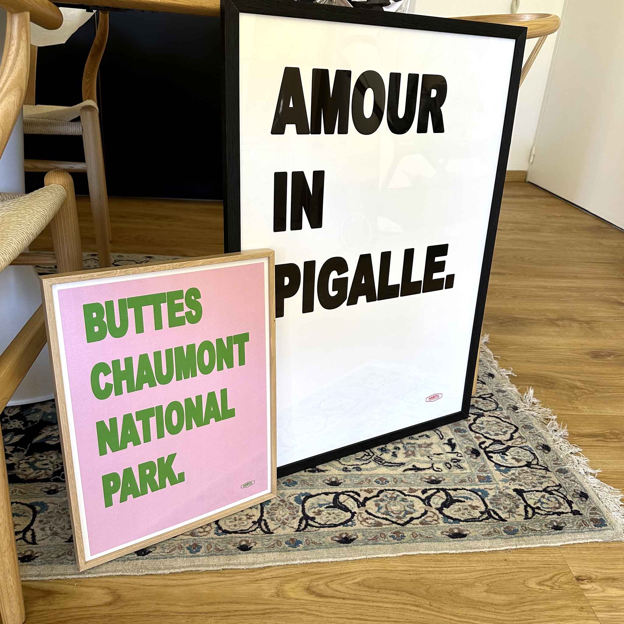 Affiche AMOUR IN PIGALLE - BLACK