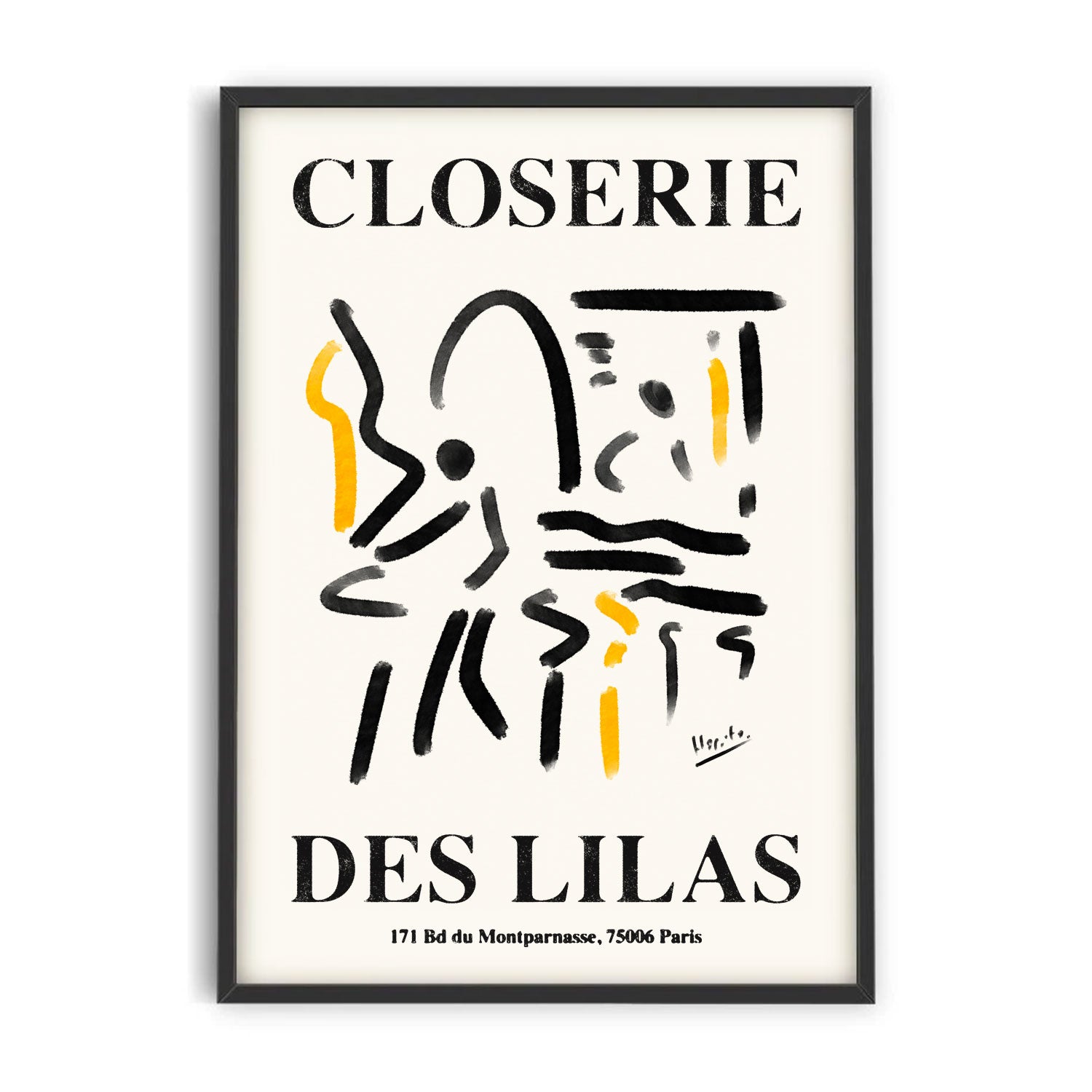 Affiche La Closerie des Lilas