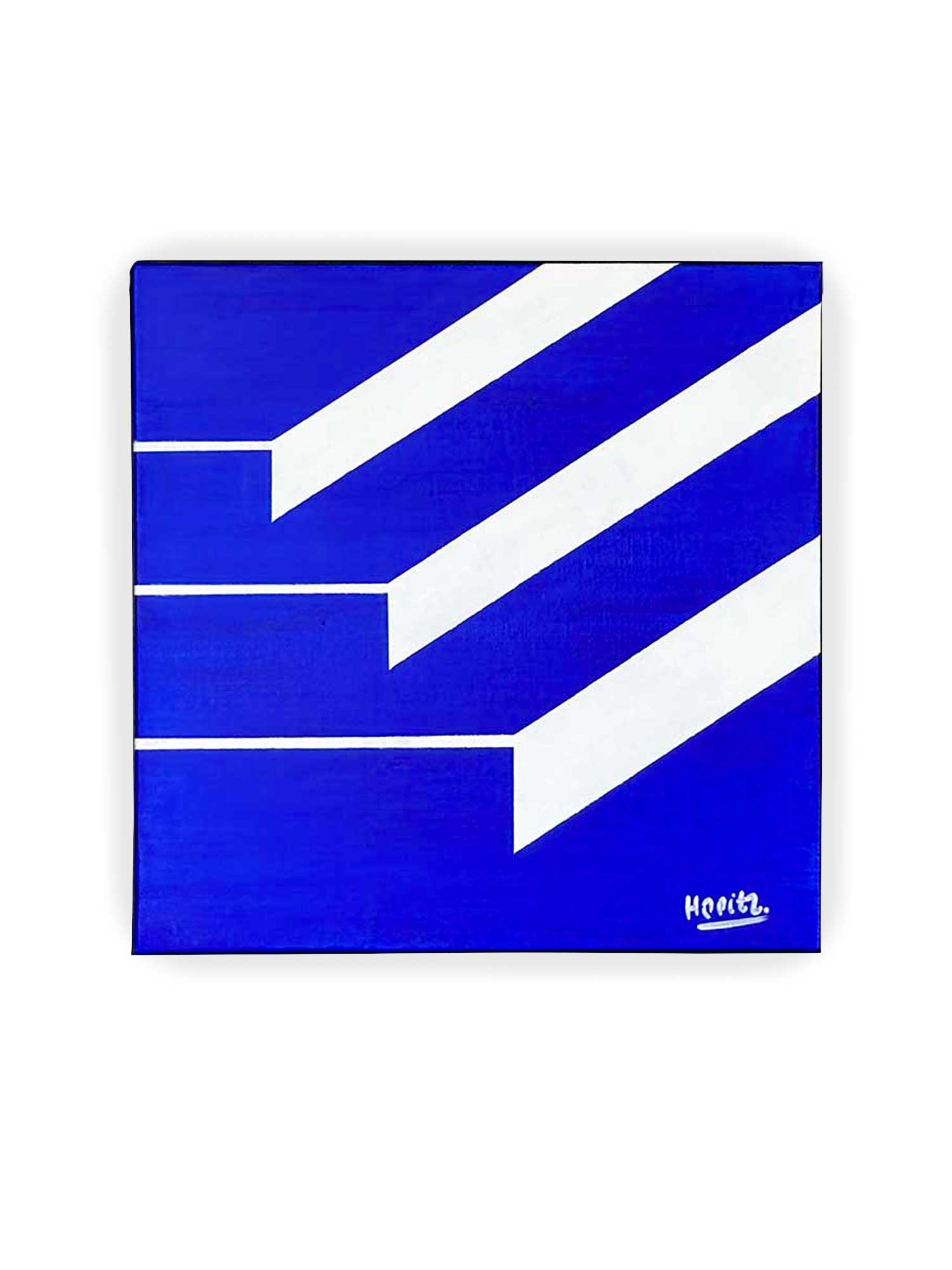 Pool steps #4, huile sur toile