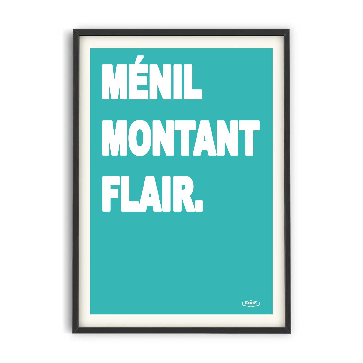 Affiche MÉNILMONTANT FLAIR