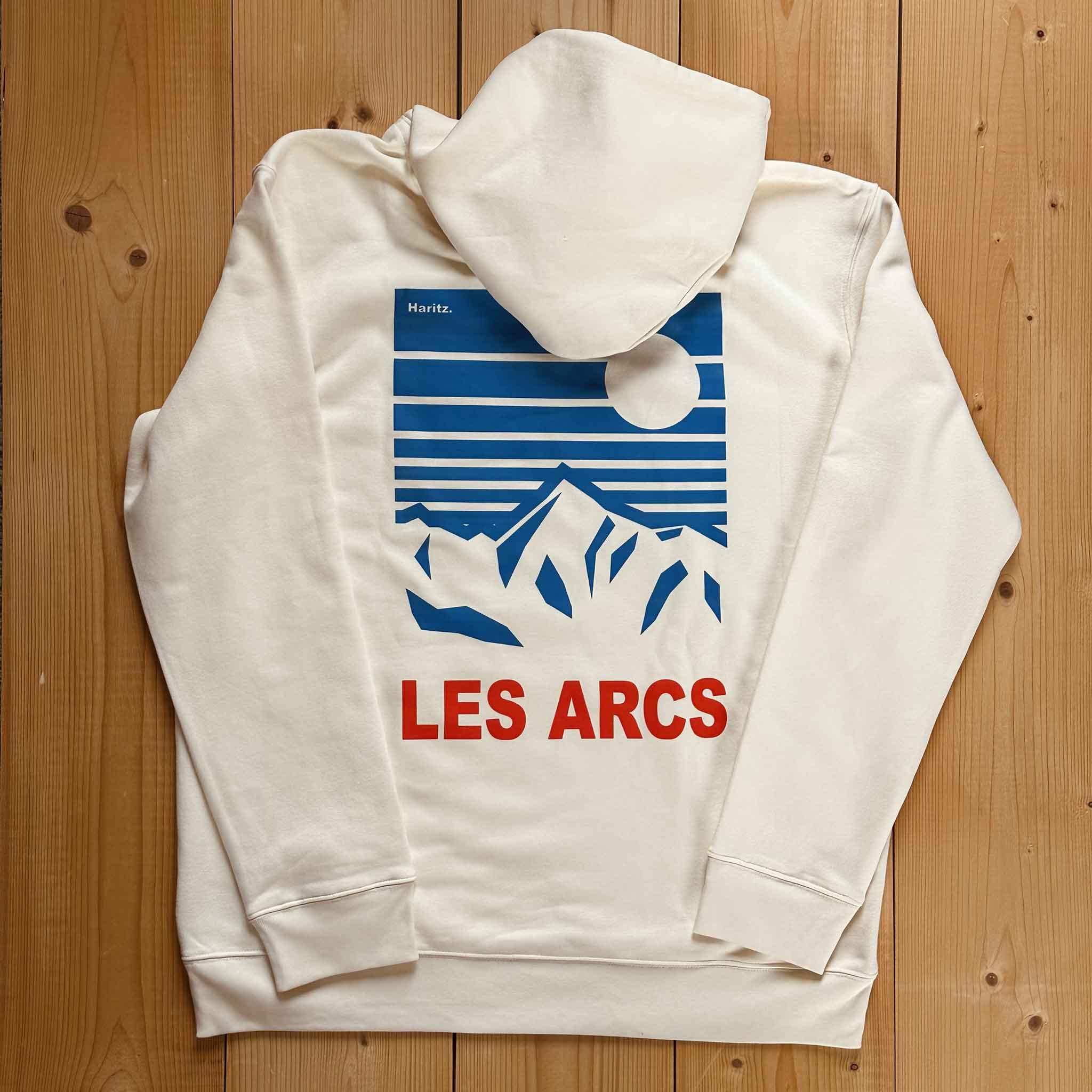 Sweat-shirt Les Arcs - crème