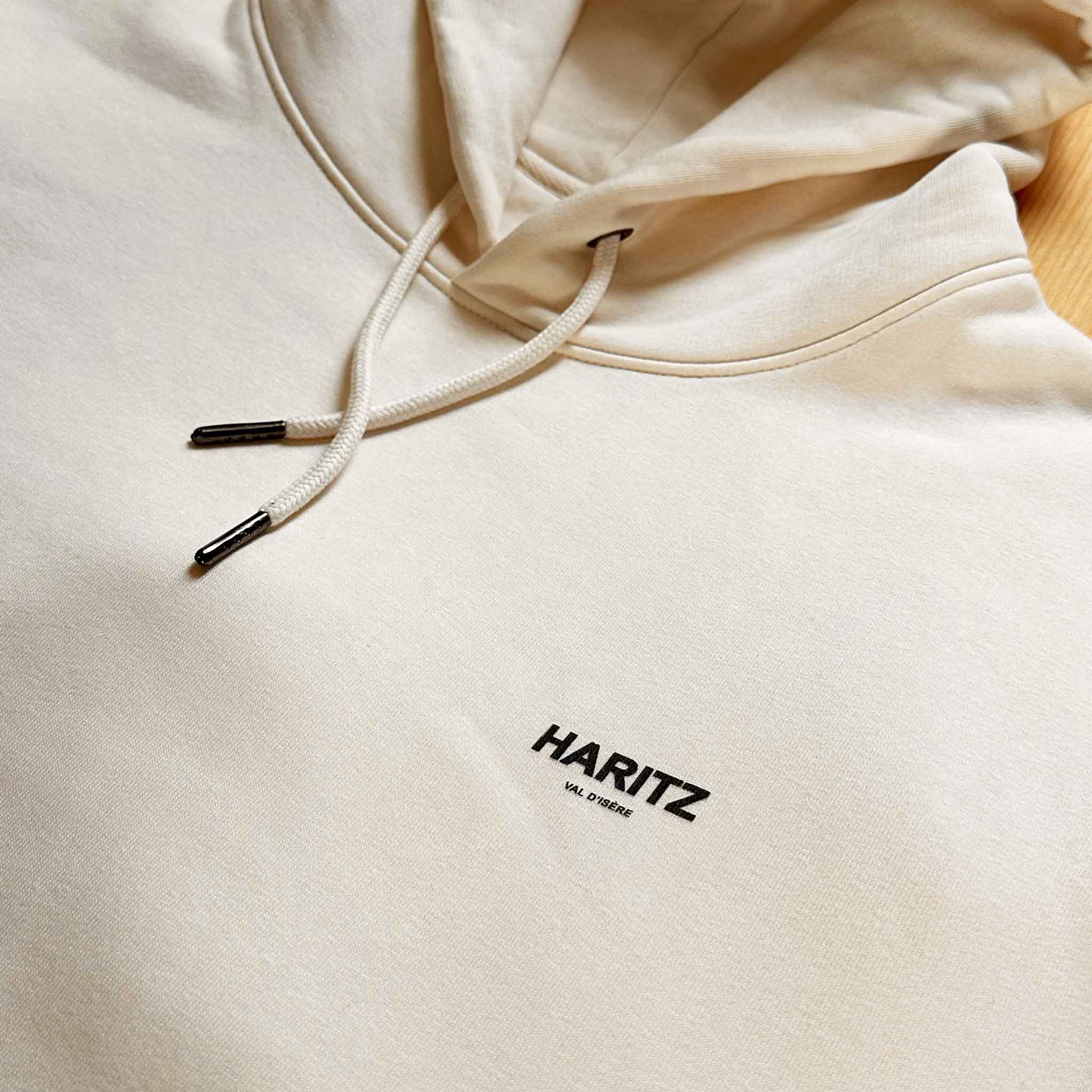 Sweat-shirt Val d'Isère - crème