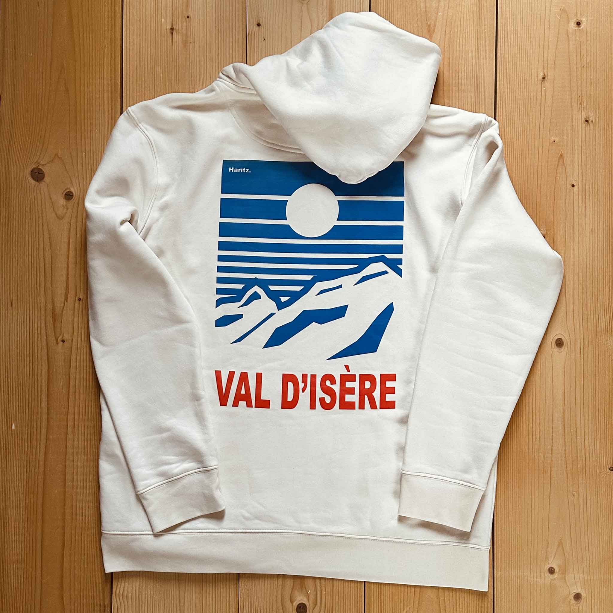 Sweat-shirt Val d'Isère - crème