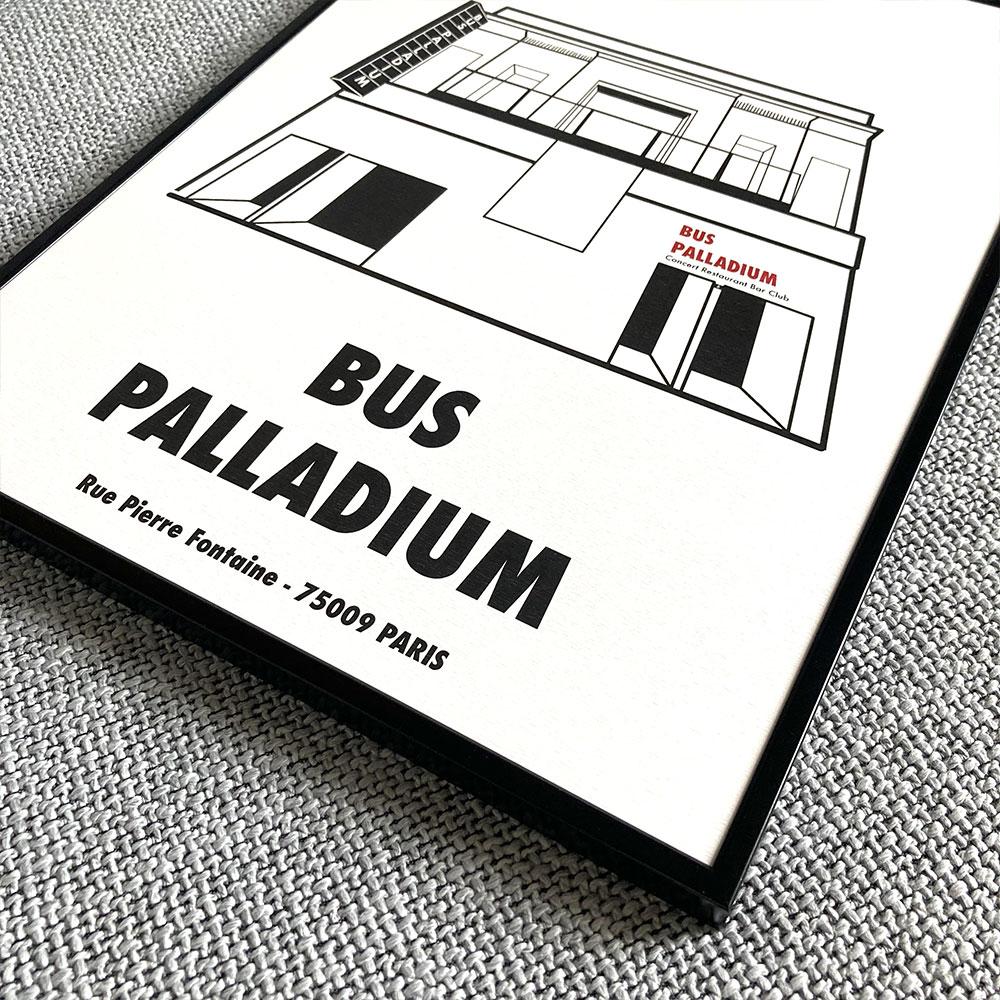 Affiche BUS PALLADIUM Paris