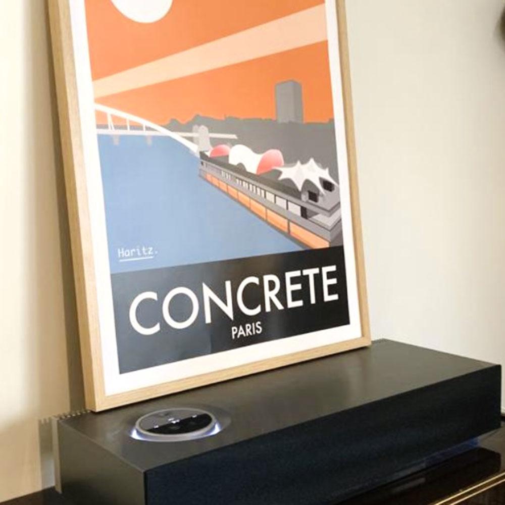 Affiche CONCRETE Paris
