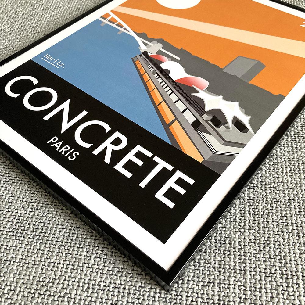 Affiche CONCRETE Paris