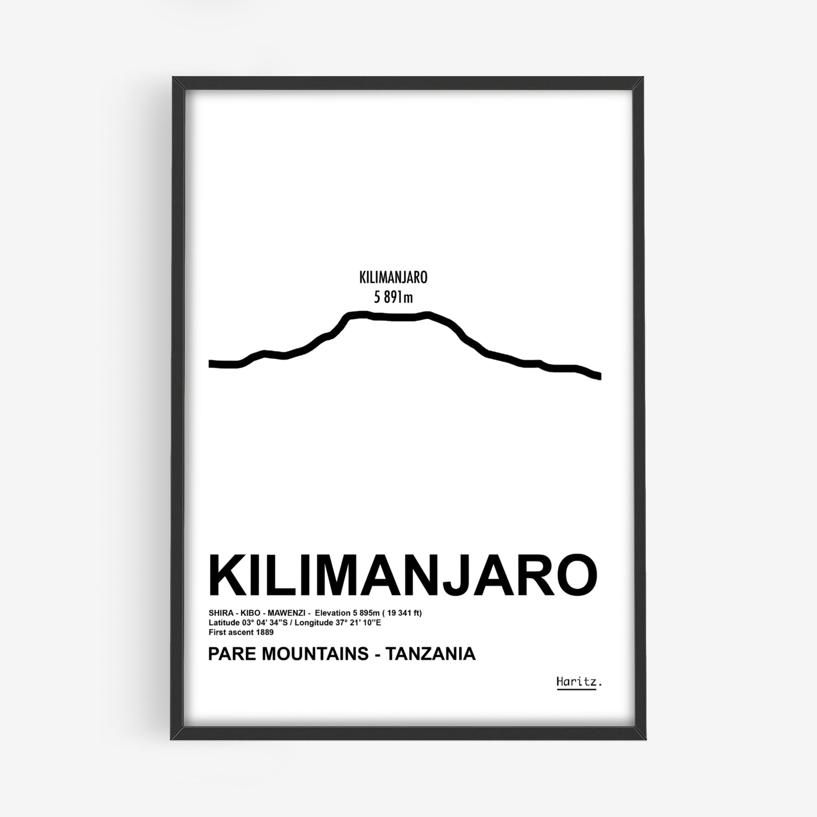 Affiche KILIMANJARO