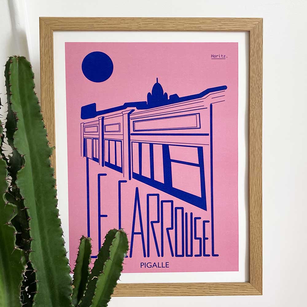 Affiche LE CARROUSEL Pigalle #02