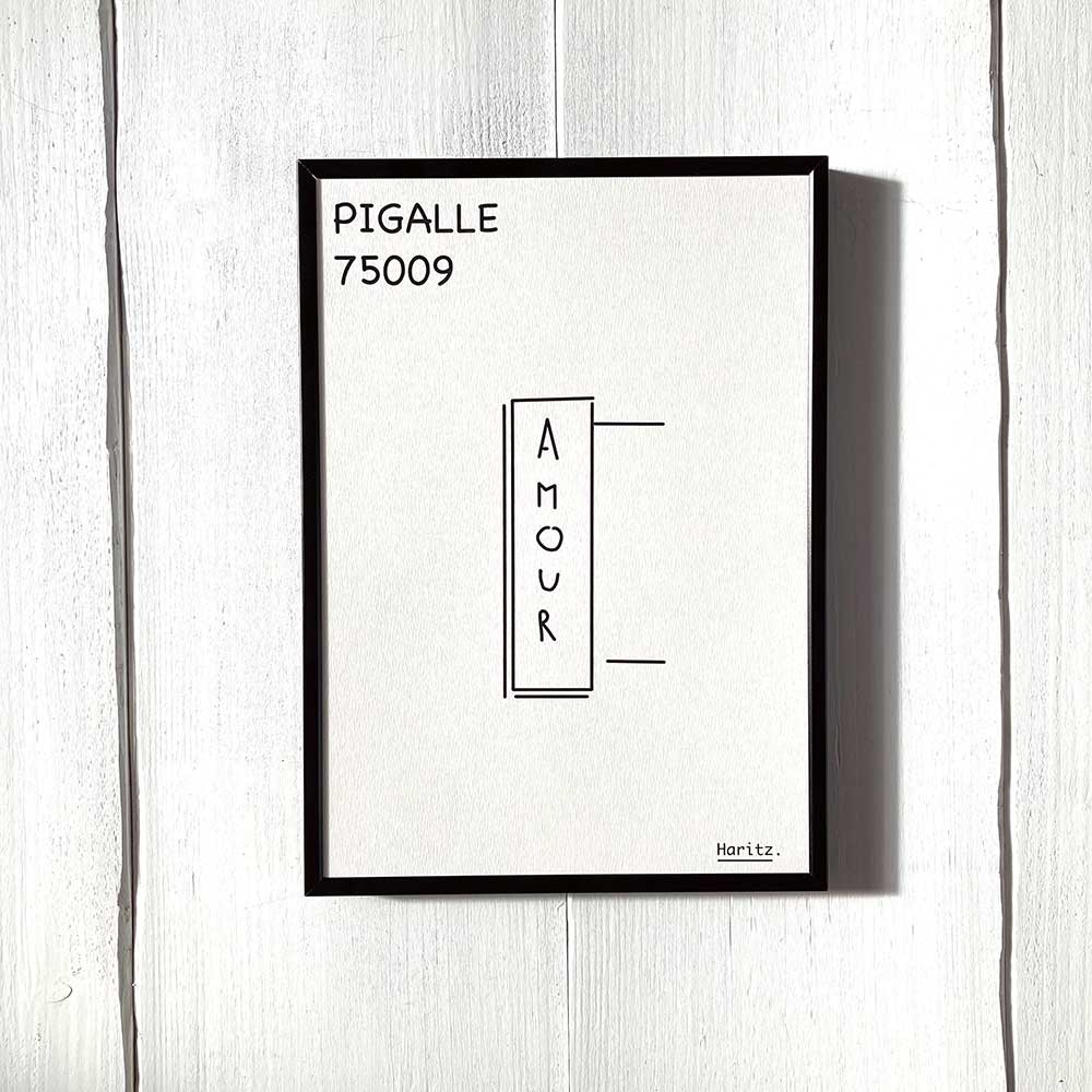 Affiche PIGALLE Paris