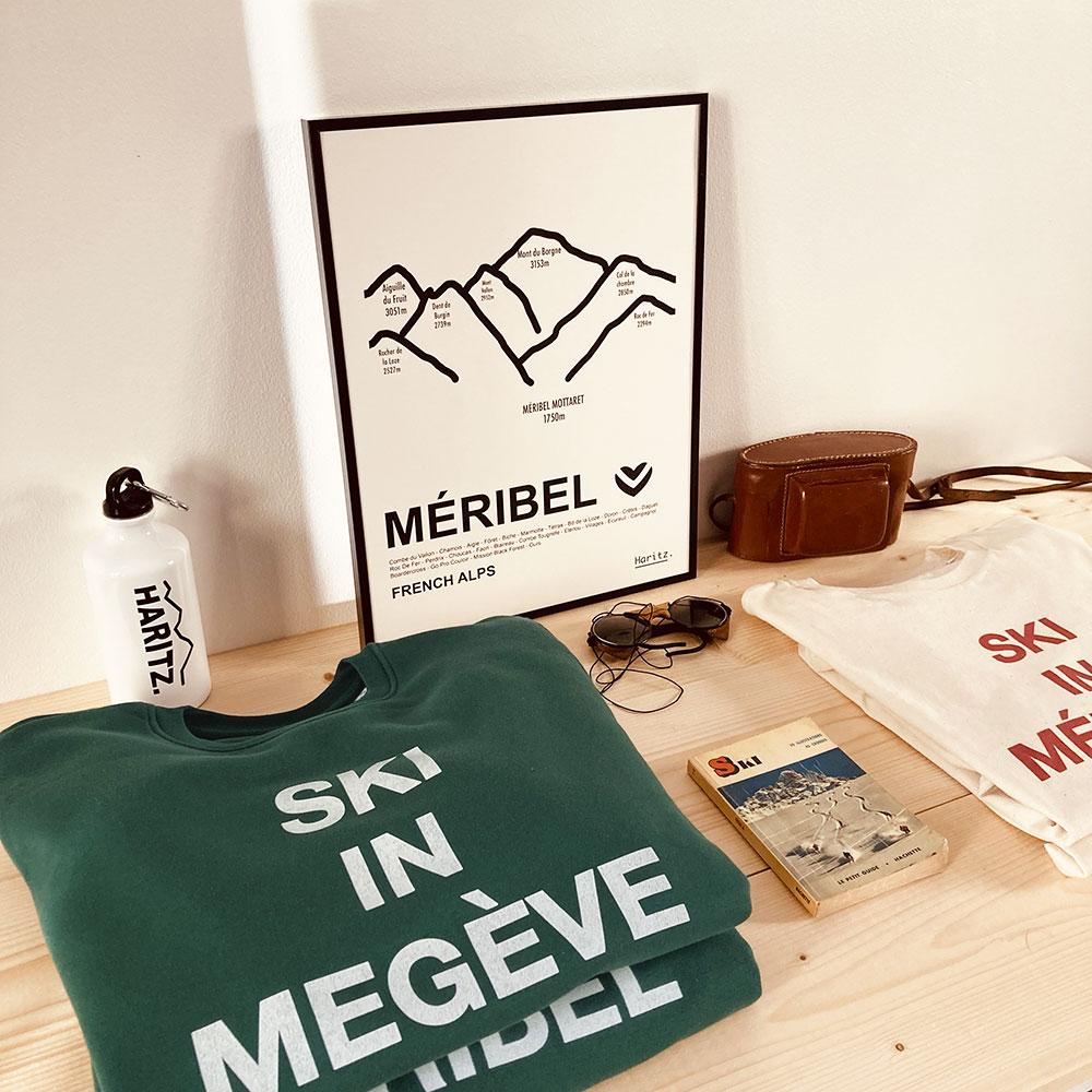 T-shirt SKI IN MEGÈVE