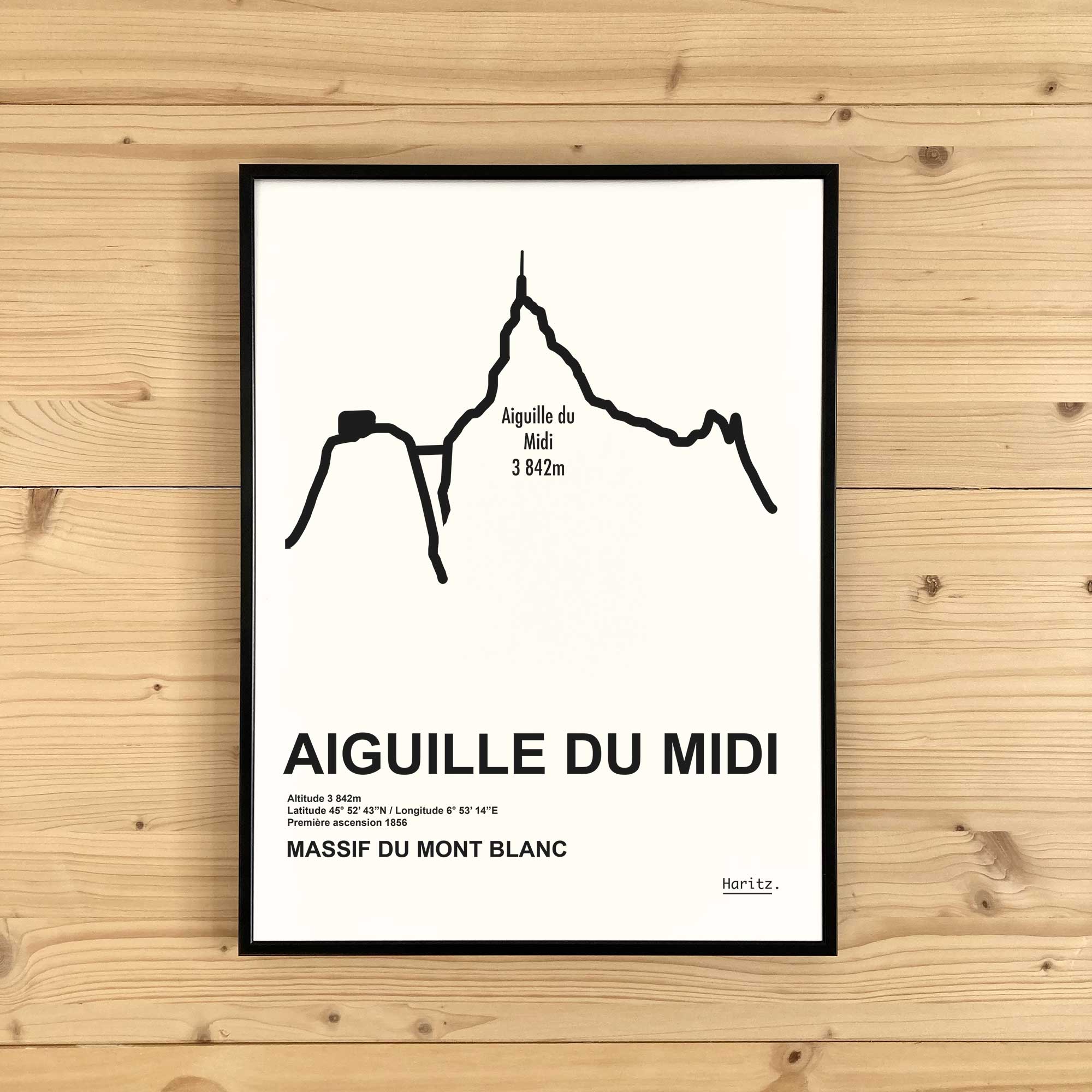 Affiche AIGUILLE DU MIDI