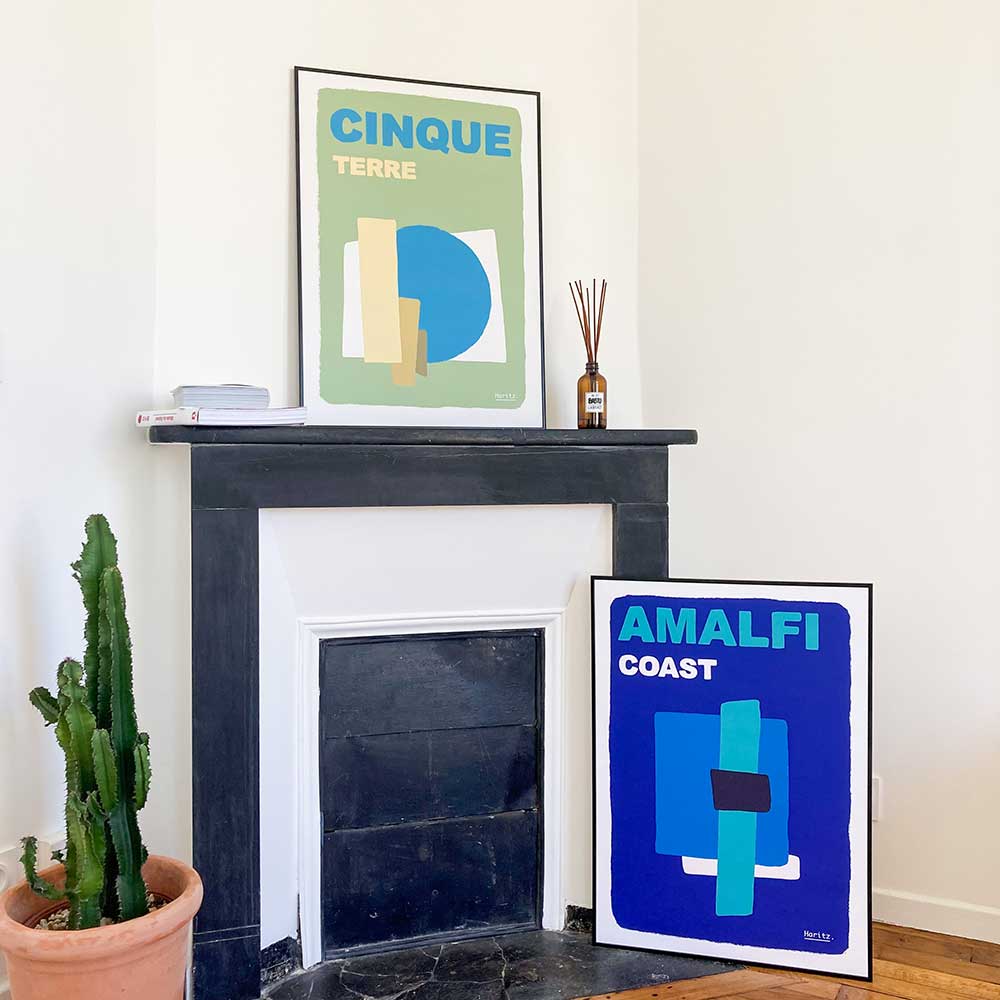 Affiche AMALFI COAST