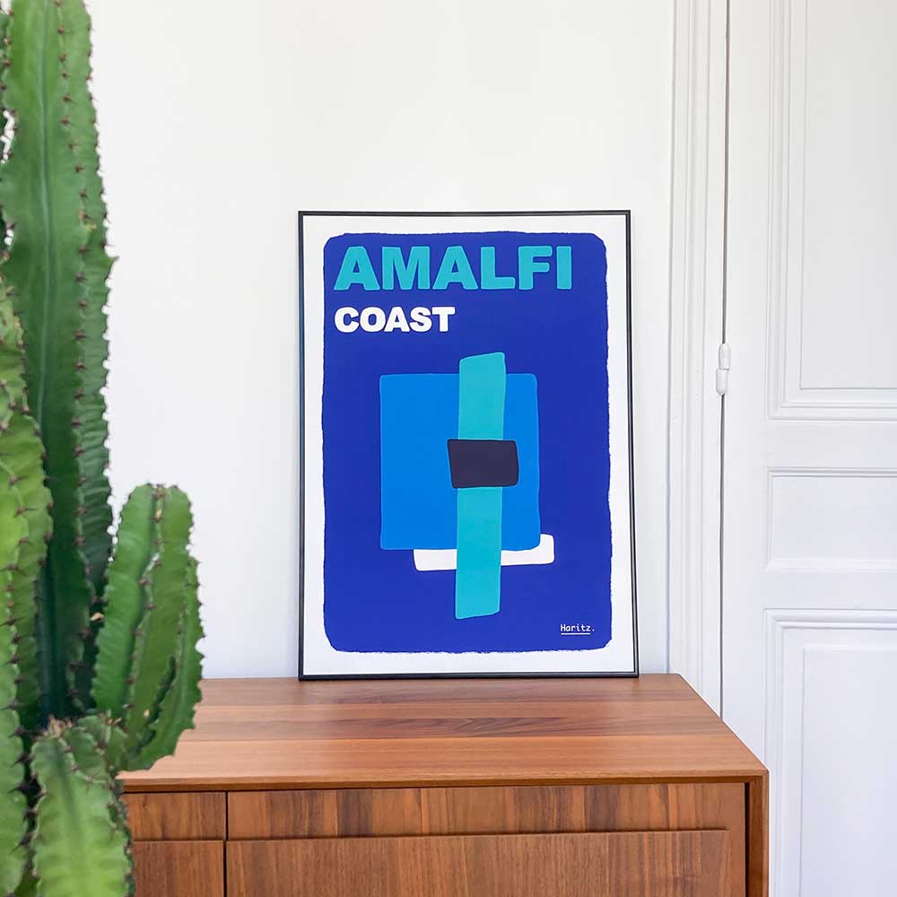 Affiche AMALFI COAST