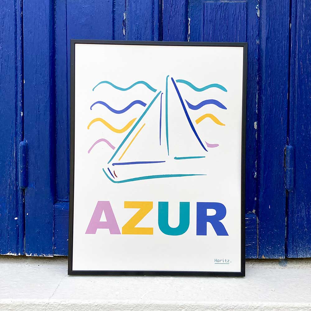 Affiche AZUR