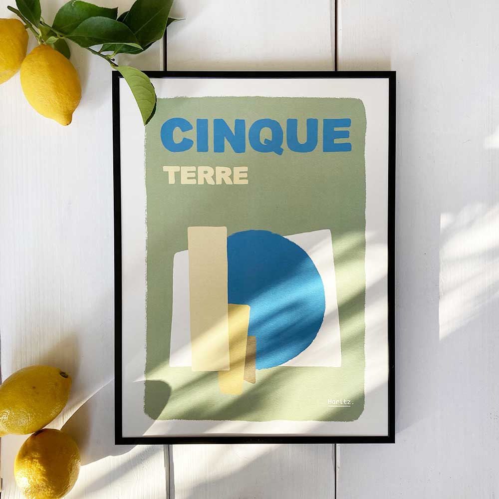 Affiche CINQUE TERRE