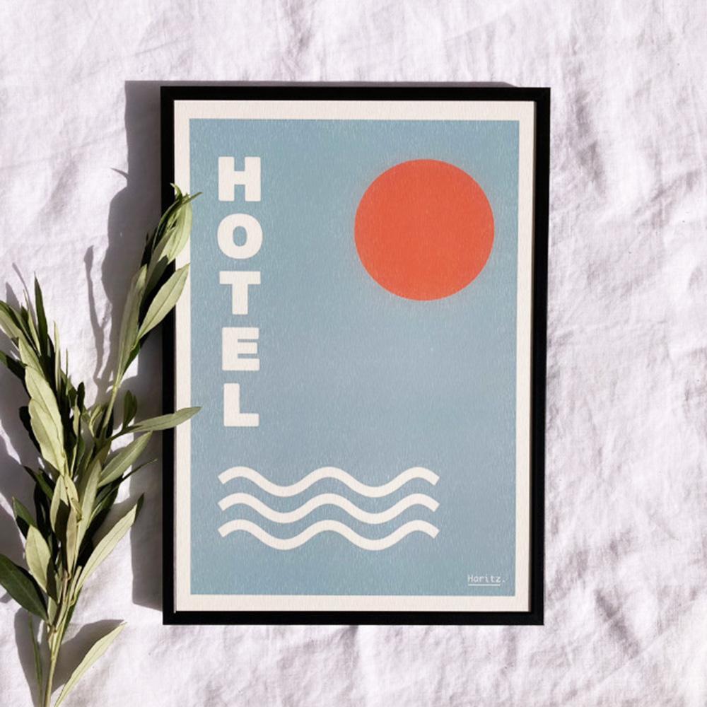 Affiche HOTEL VUE MER