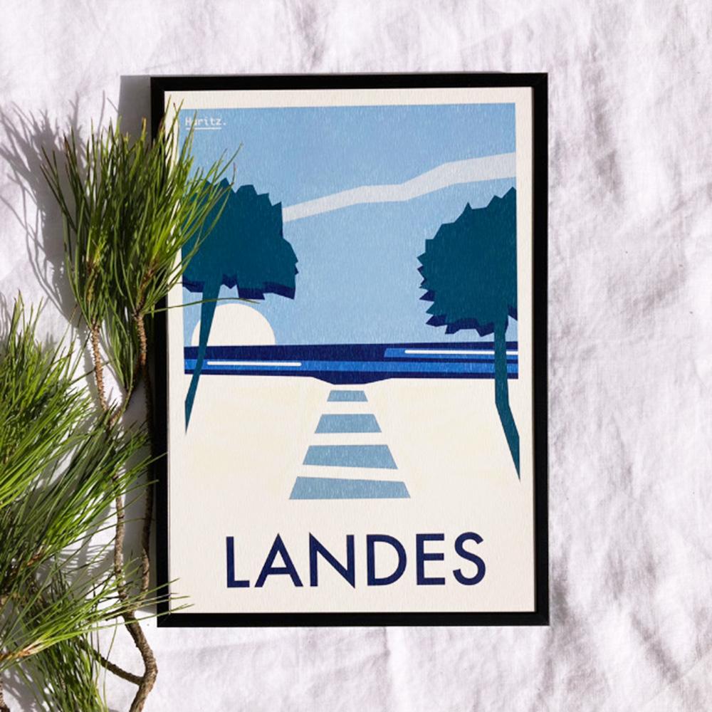 Affiche LANDES