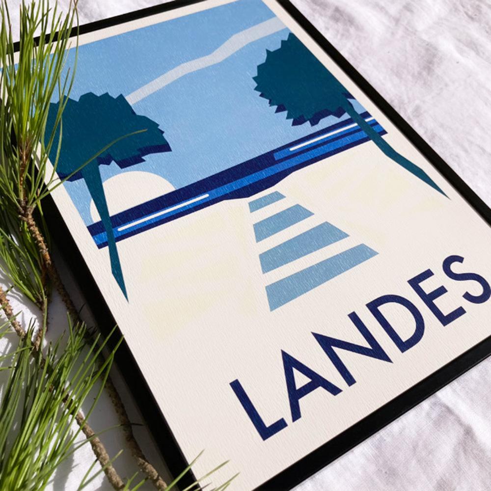 Affiche LANDES