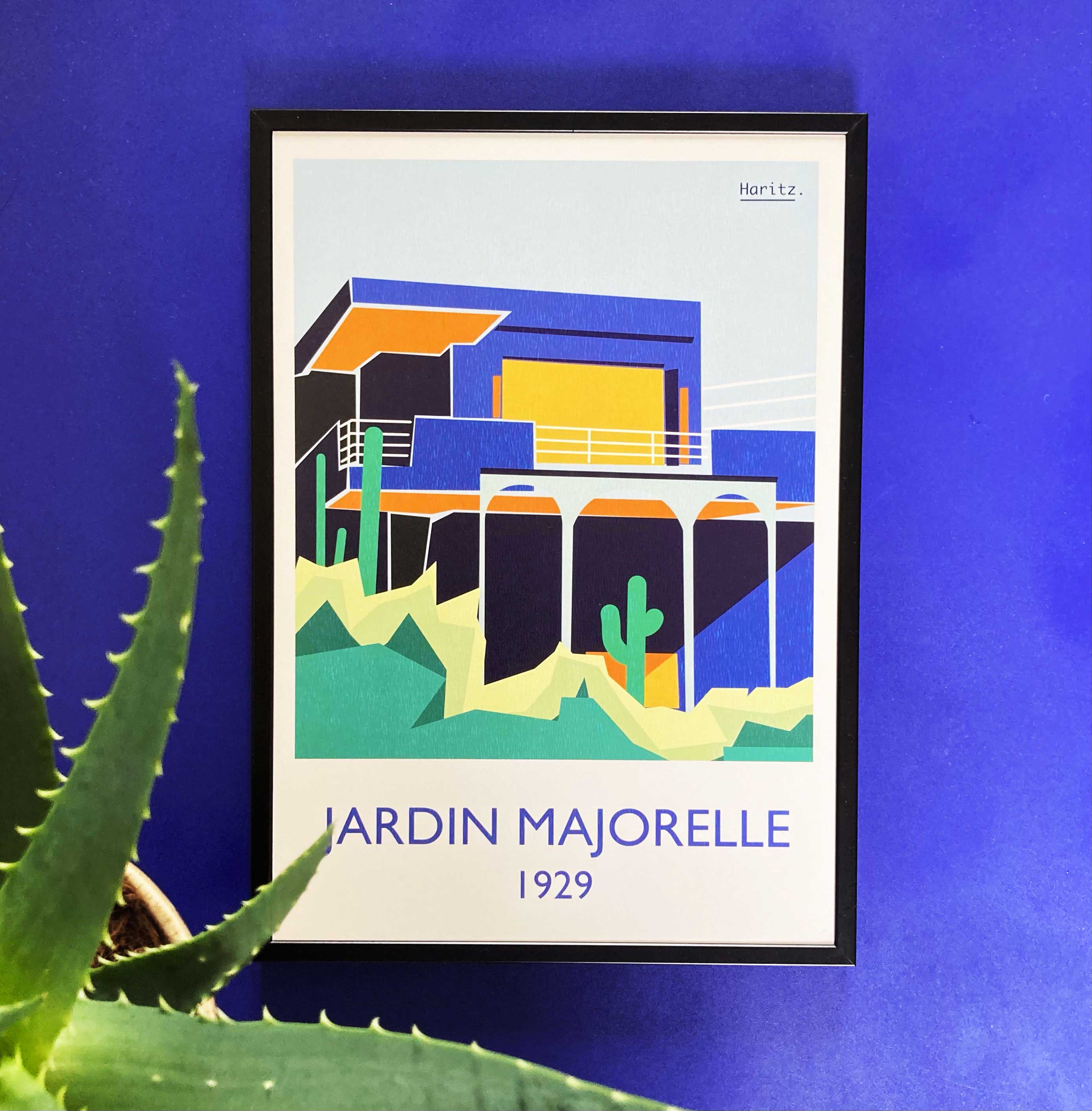 Affiche Jardin Majorelle 1929