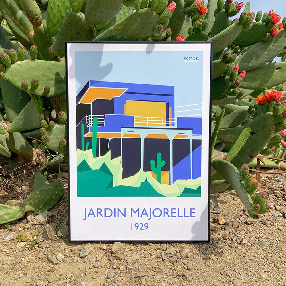 Affiche Jardin Majorelle 1929