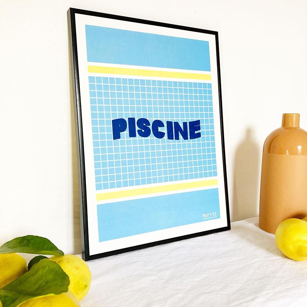 Affiche PISCINE