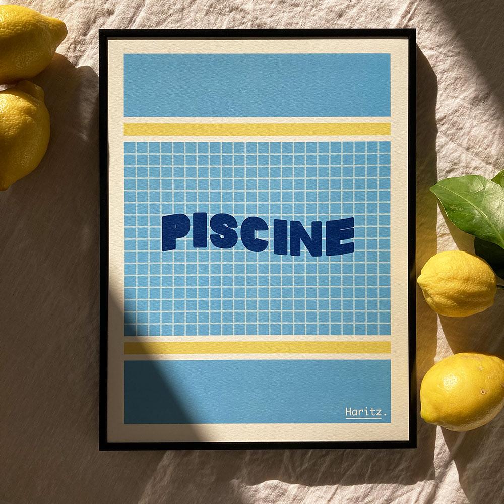 Affiche PISCINE
