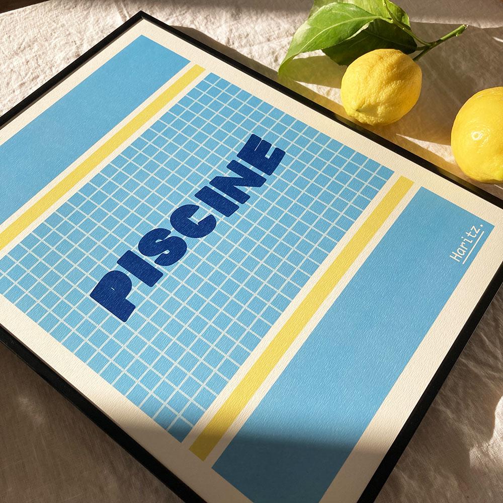 Affiche PISCINE