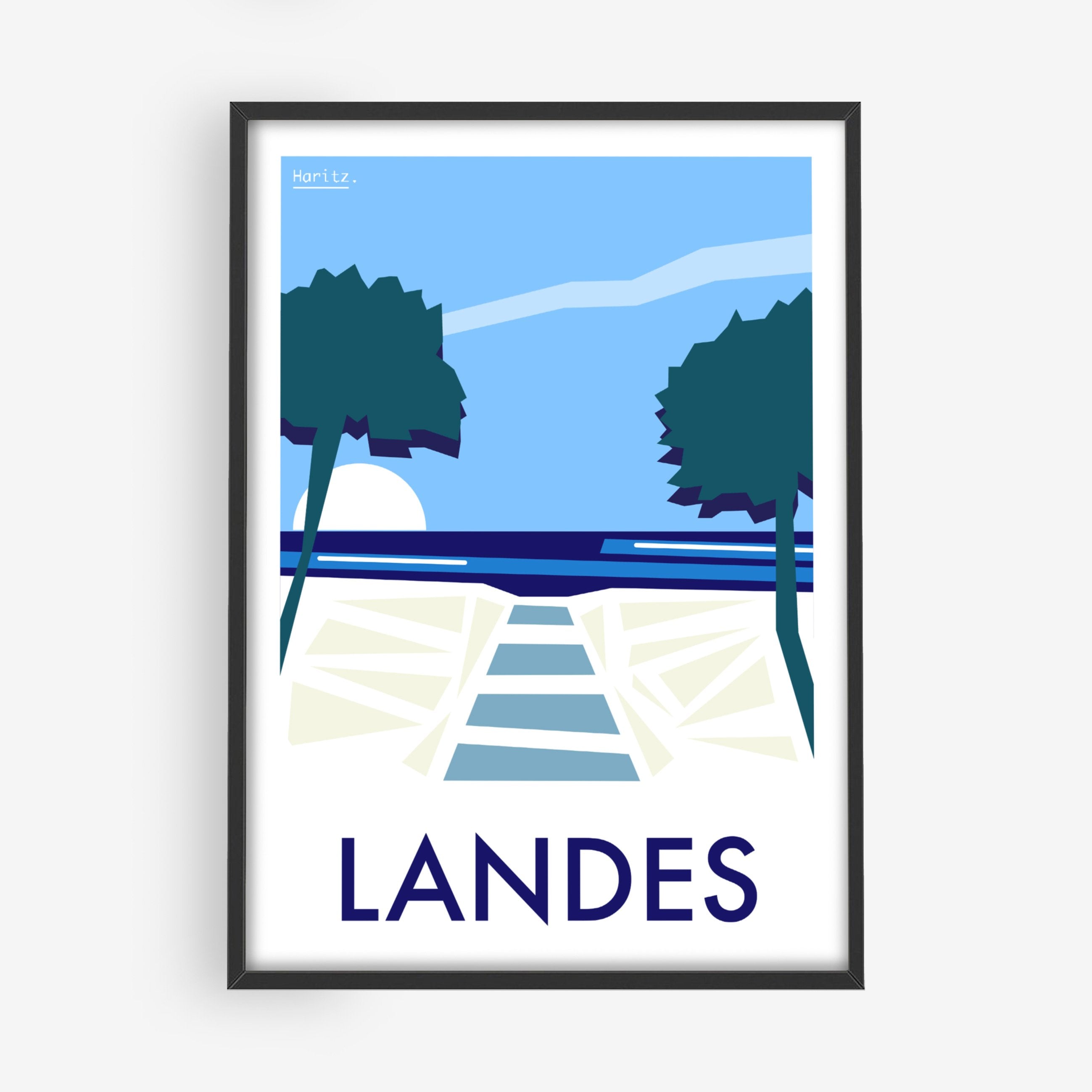 Affiche LANDES