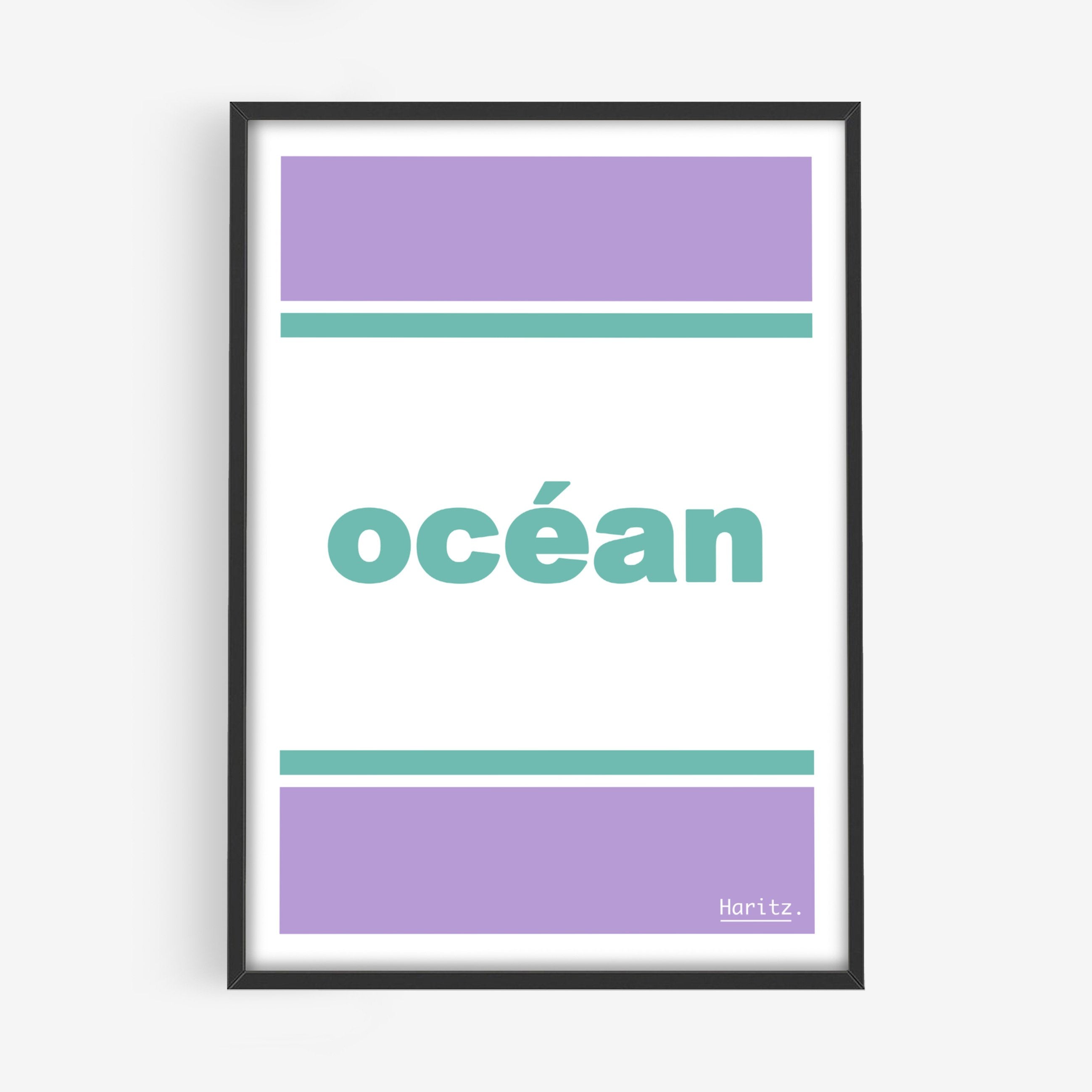 Affiche OCÉAN